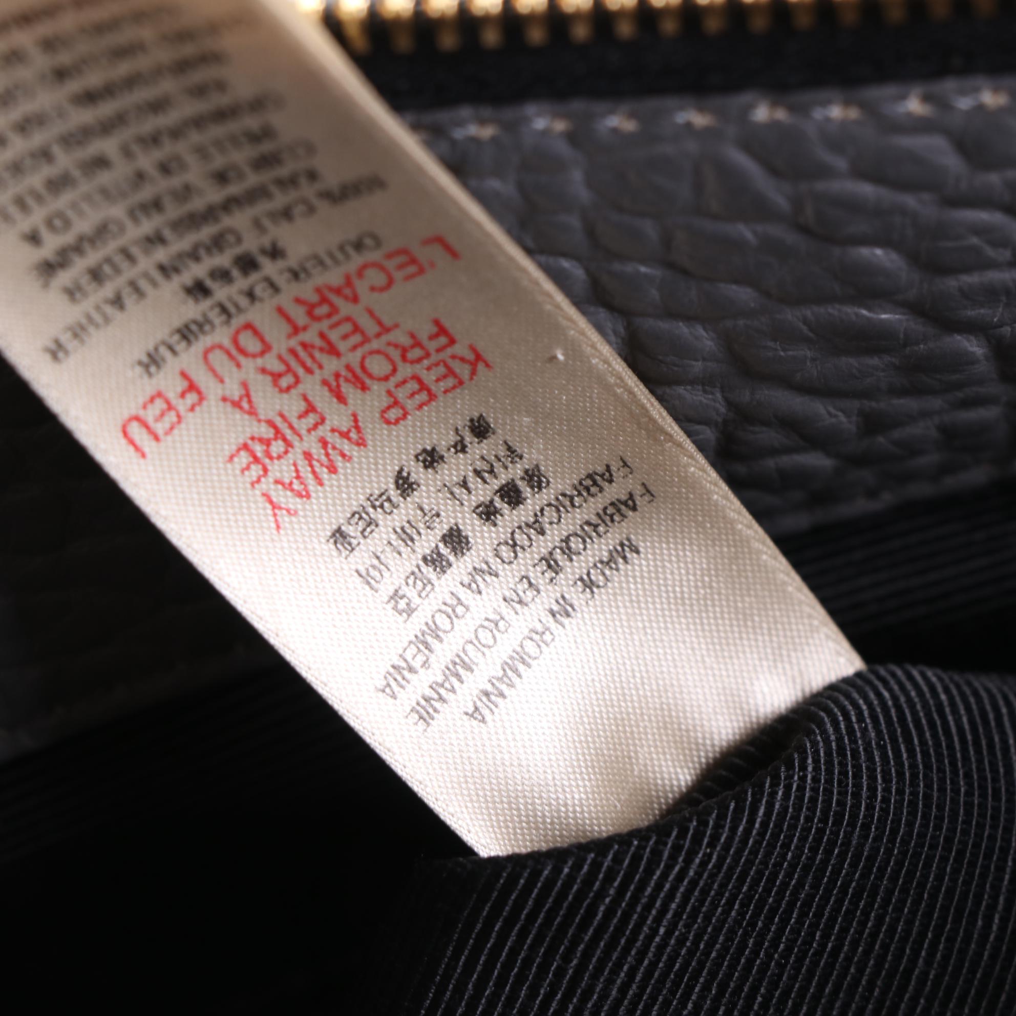 Burberry Medium Dewsbury Convertible Tote in Heritage Grained Leather