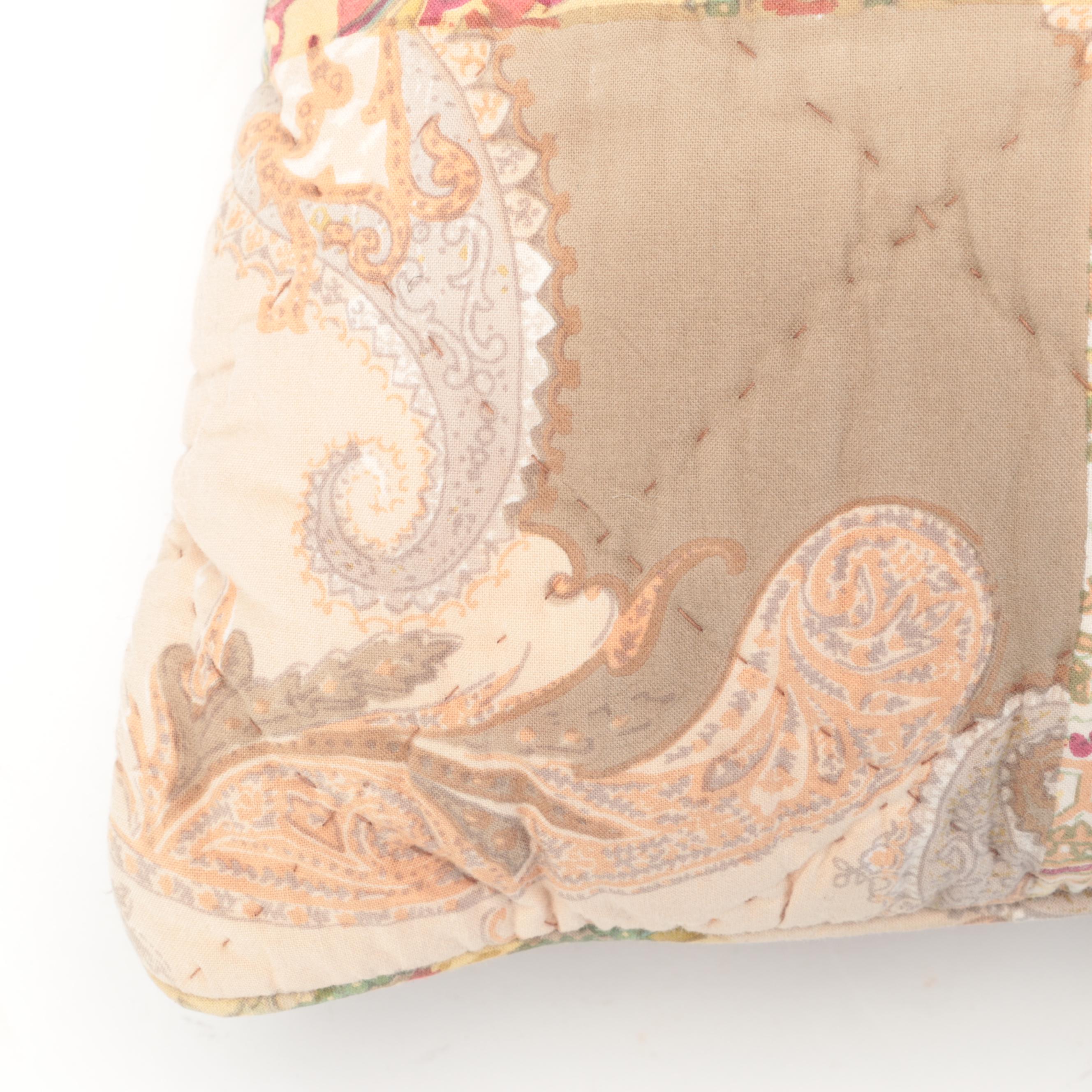 Tartan and Noble Excellence Quilted Throw Pillows