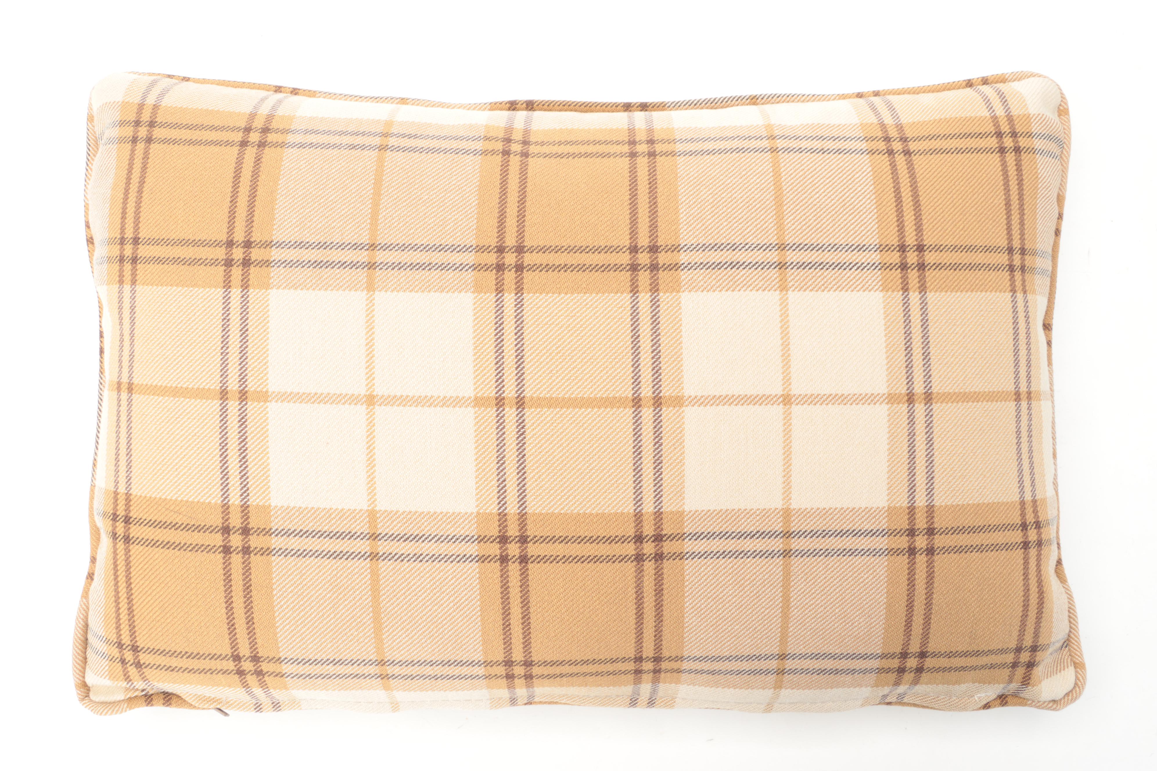 Tartan and Noble Excellence Quilted Throw Pillows