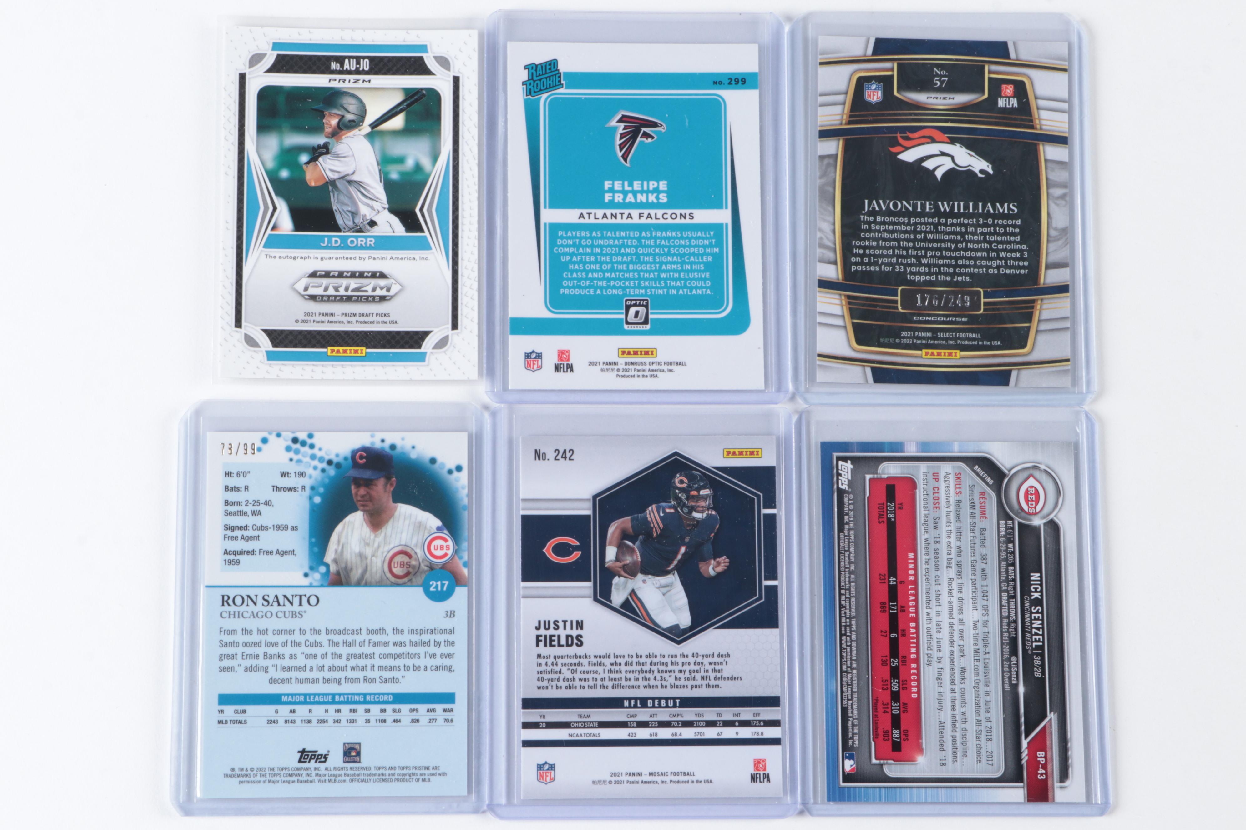 Panini and More Sports Cards with Signed, Graded Kearns, Rookies, 2000s–2020s