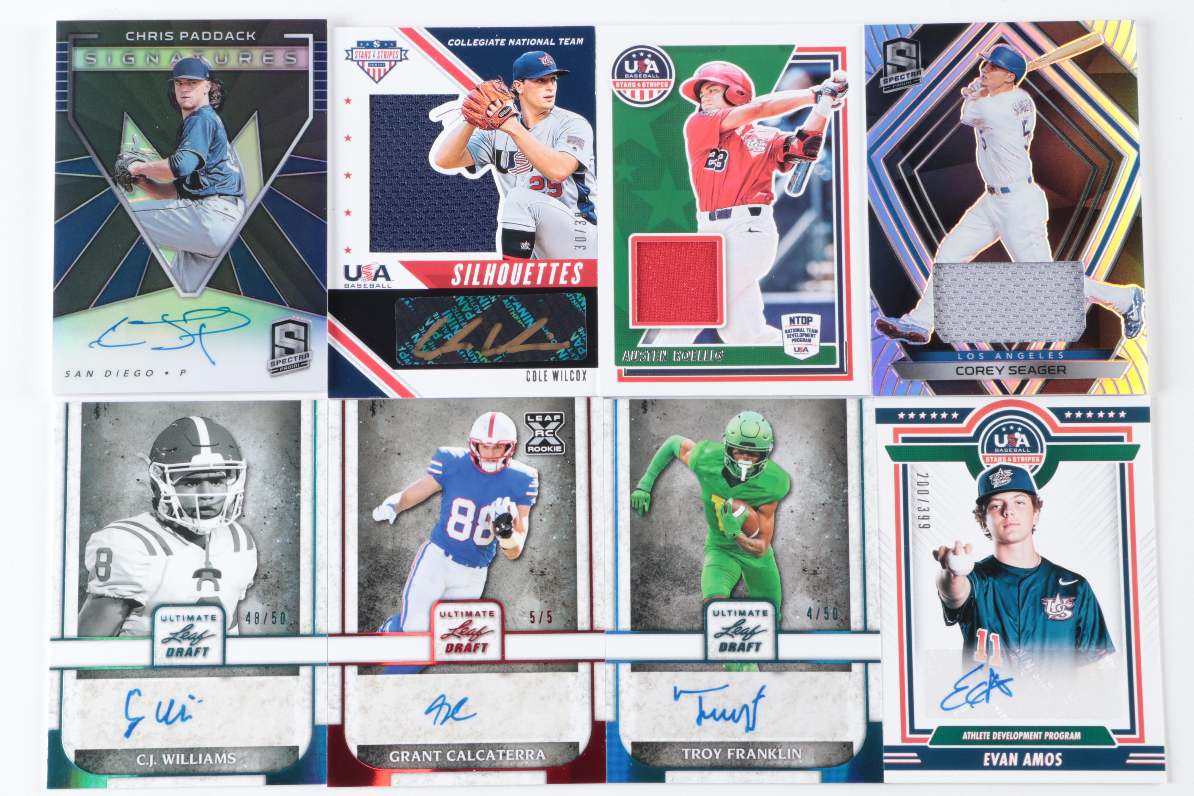 Panini and More Sports Cards with Signed, Graded Kearns, Rookies, 2000s–2020s
