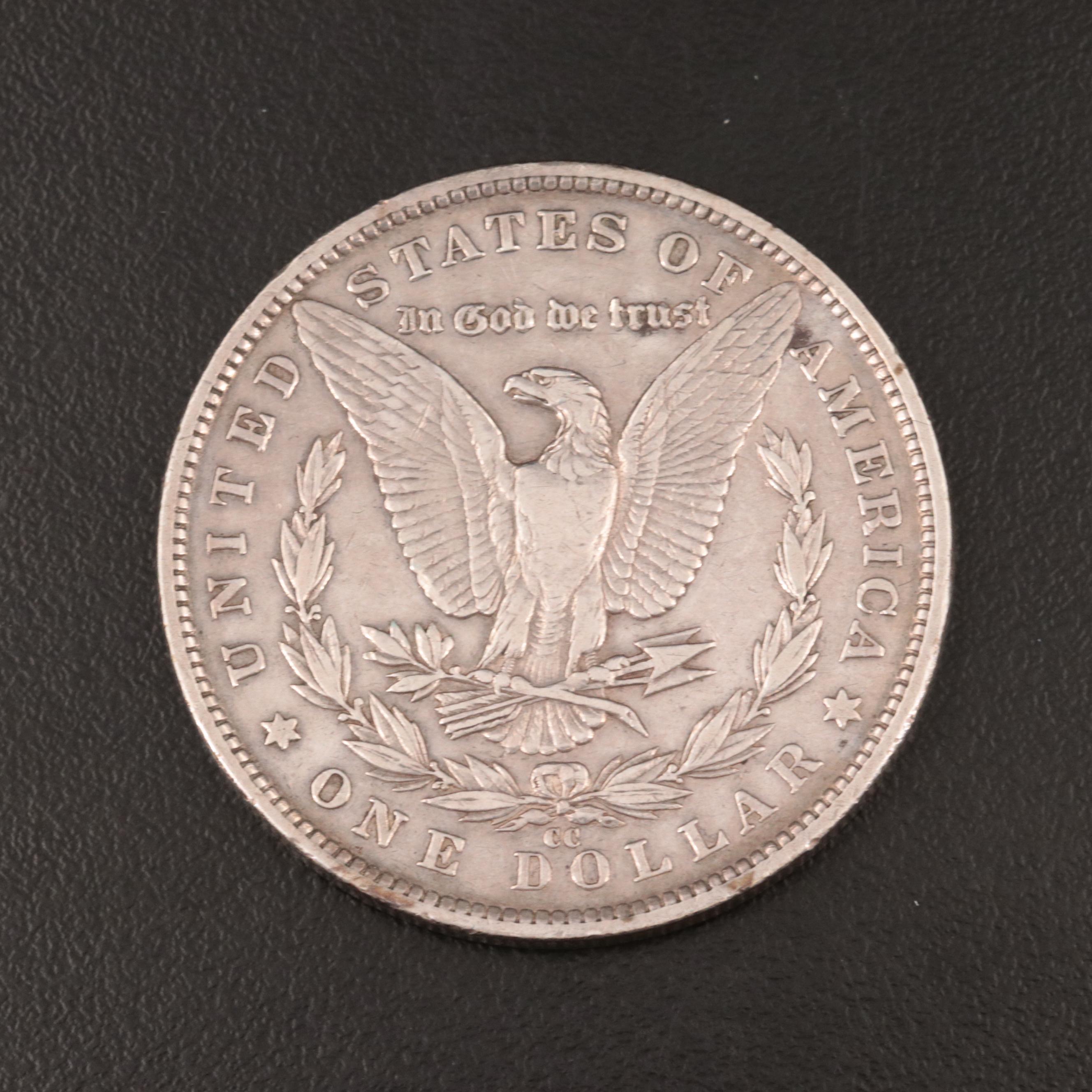 1882-CC Morgan Silver Dollar