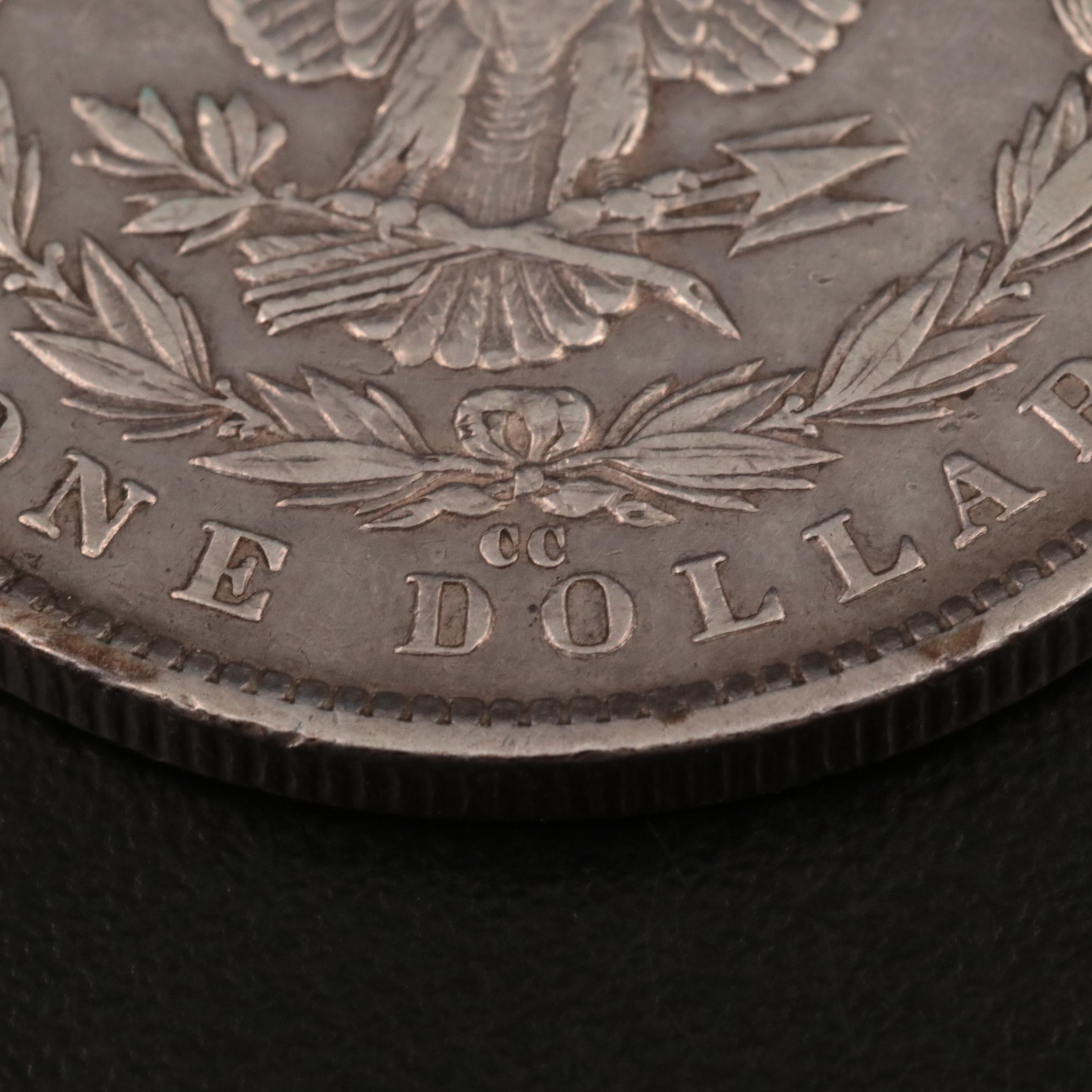 1882-CC Morgan Silver Dollar