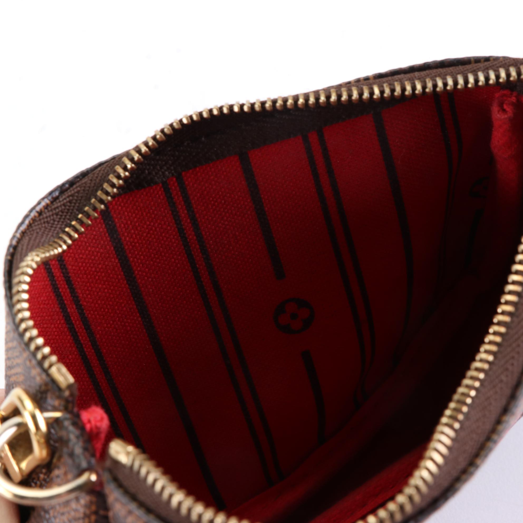 Louis Vuitton Complice Trunks and Bags Mini Pochette Accessoires in Damier Ebene