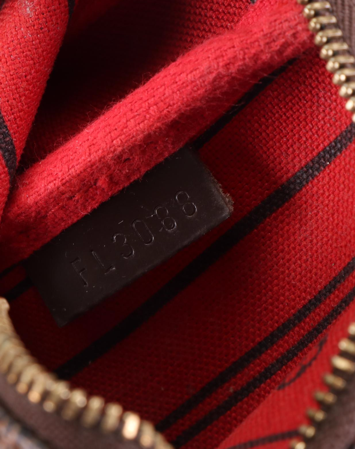 Louis Vuitton Complice Trunks and Bags Mini Pochette Accessoires in Damier Ebene