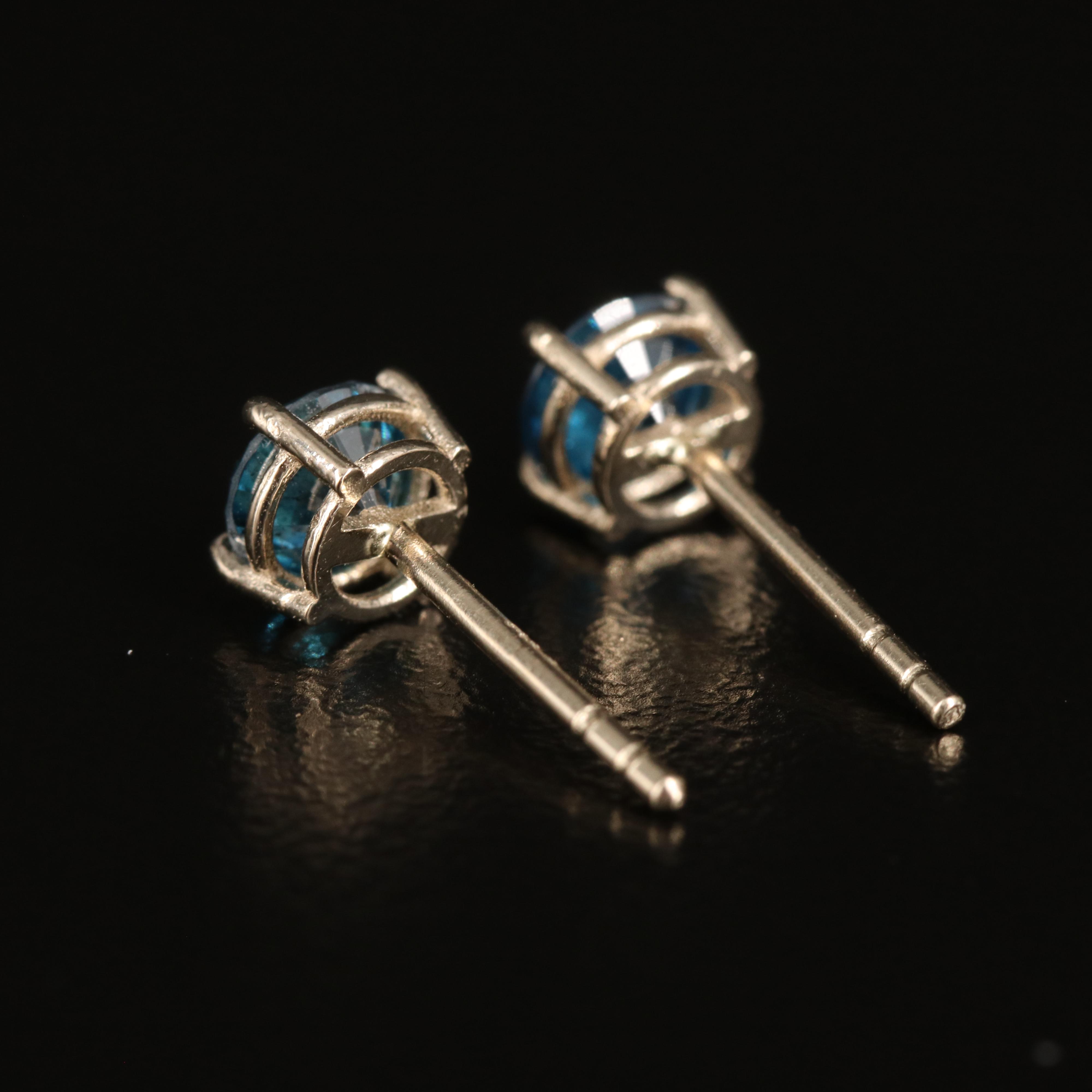 14K 0.95 CTW Diamond Stud Earrings