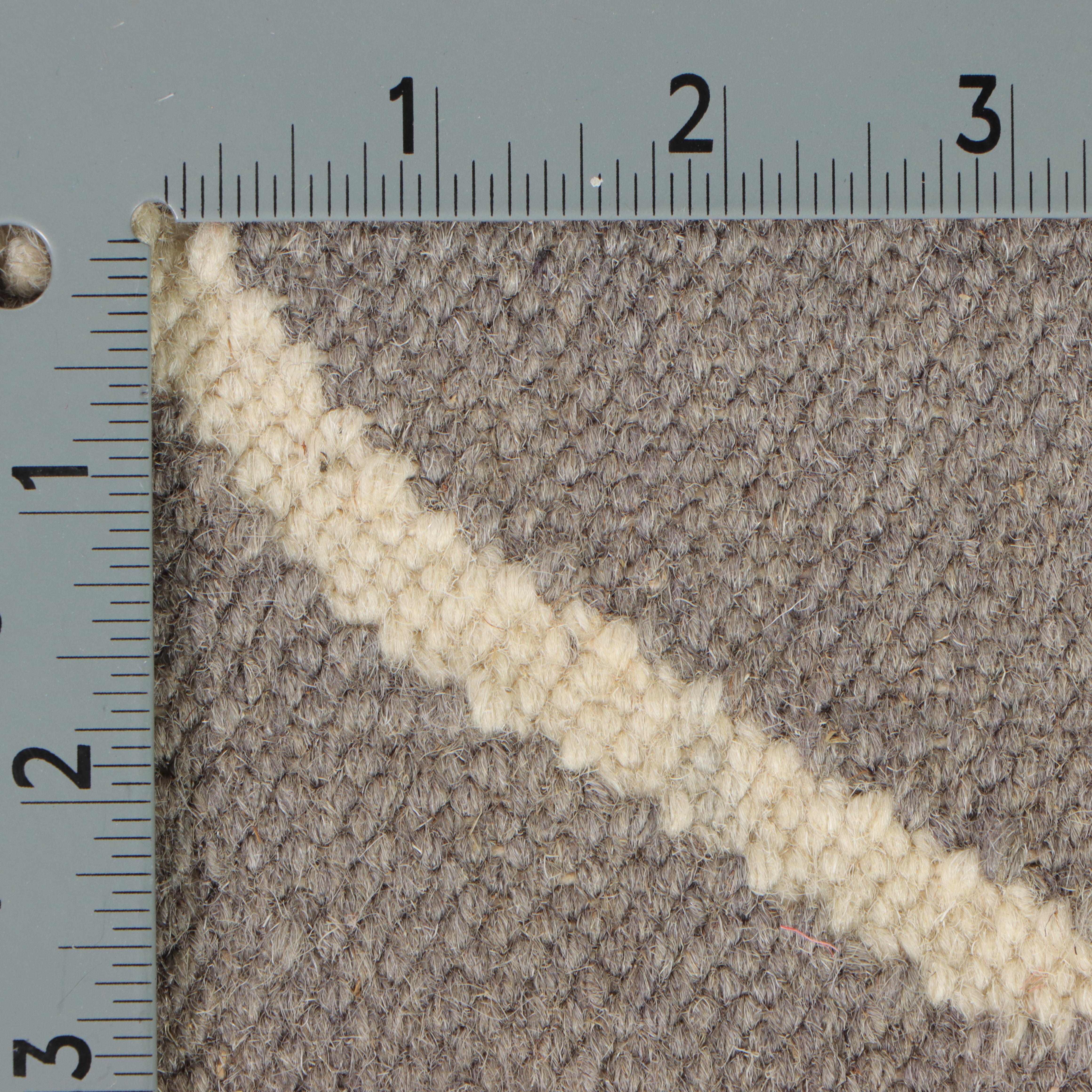 5'1 x 8' Handwoven Indian Dhurrie Area Rug