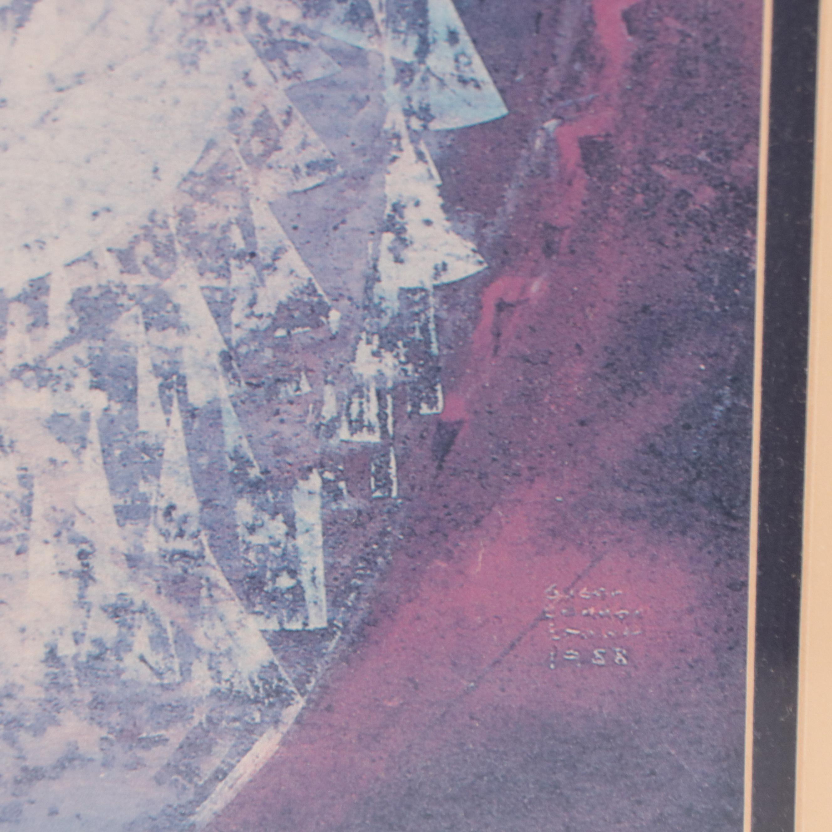 Offset Lithographs After Susan Seddon Boulet of Mystical Figures