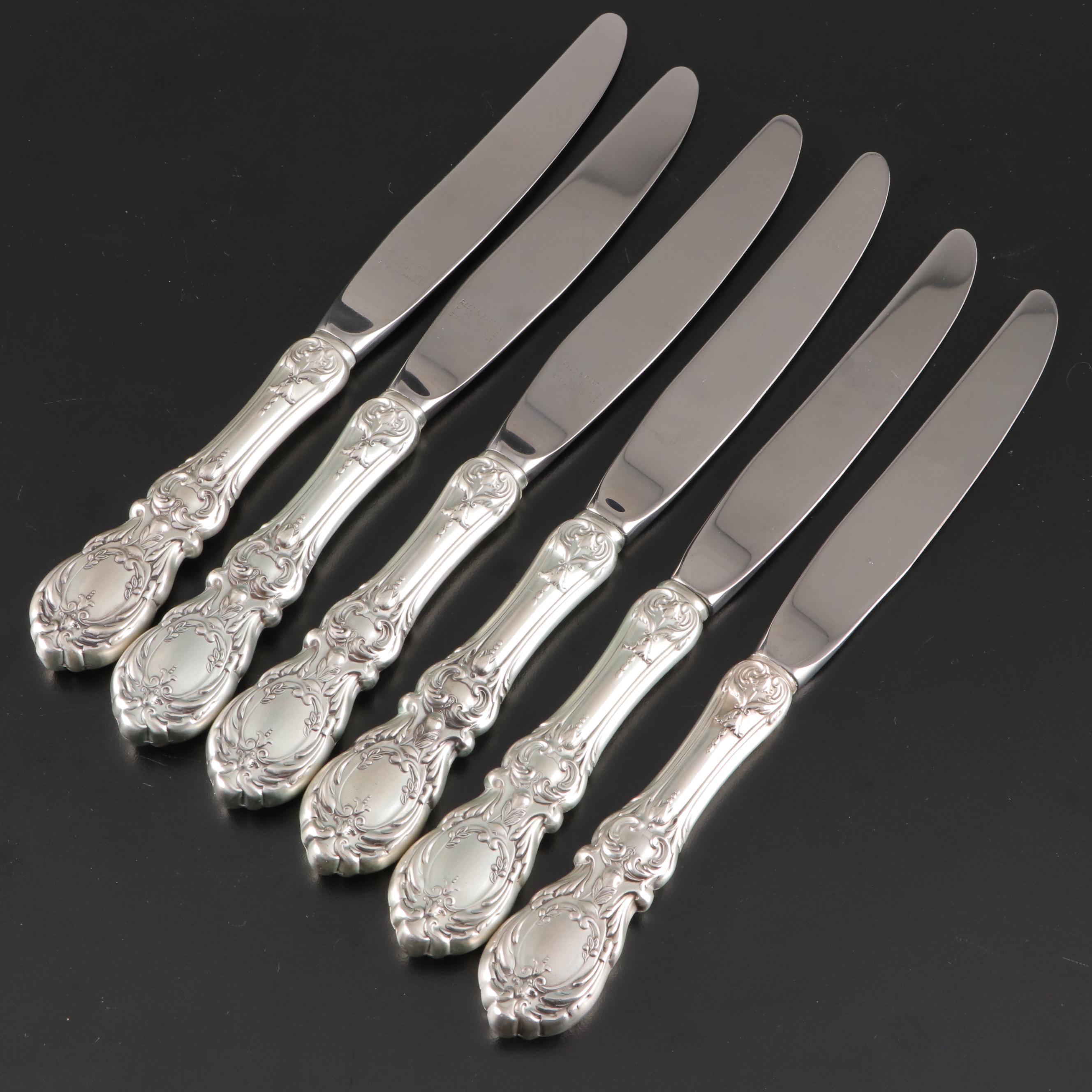 Reed & Barton "Francis I" Sterling Silver Handled Dinner Knives