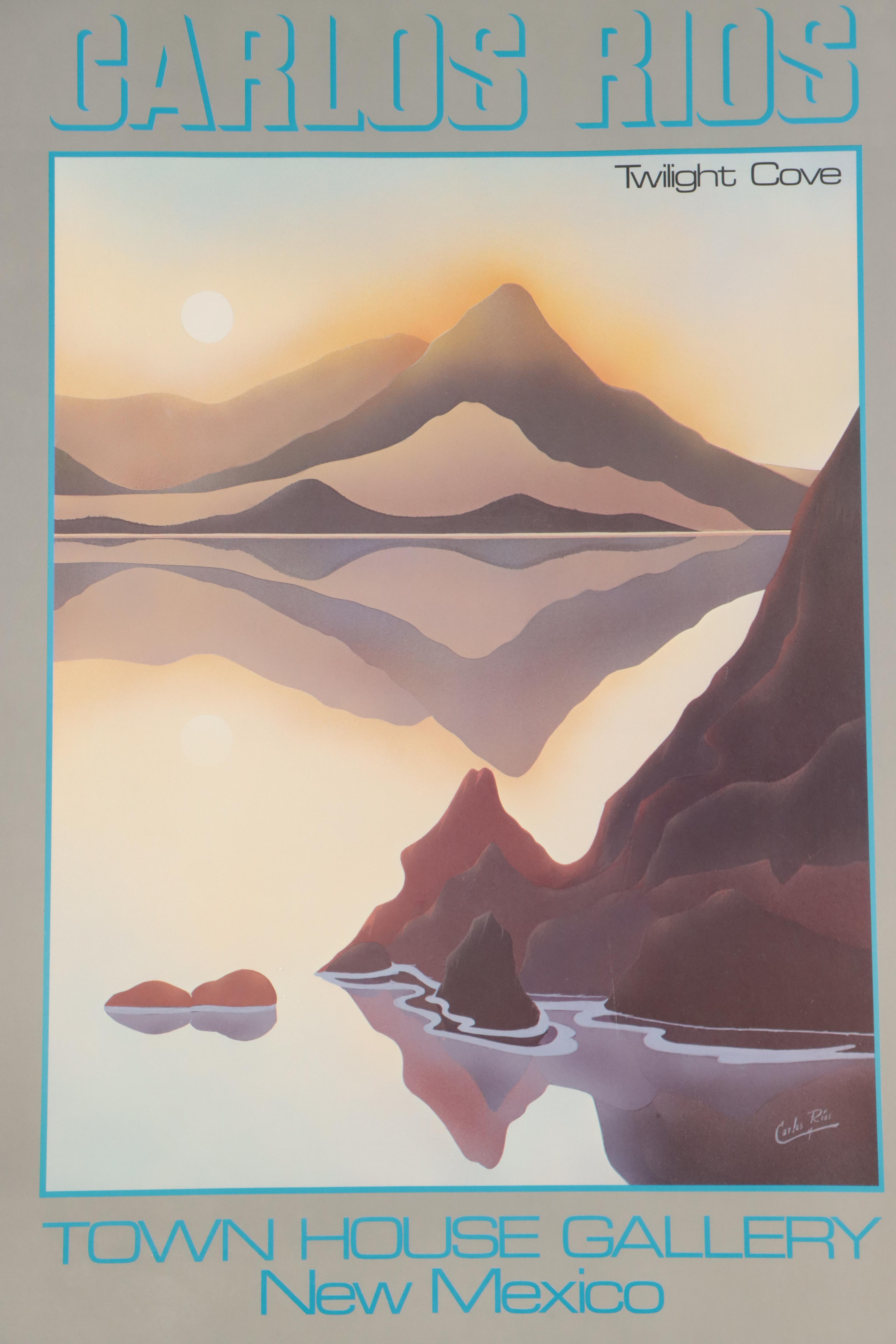 Town House Gallery Carlos Rios Exhibition Poster