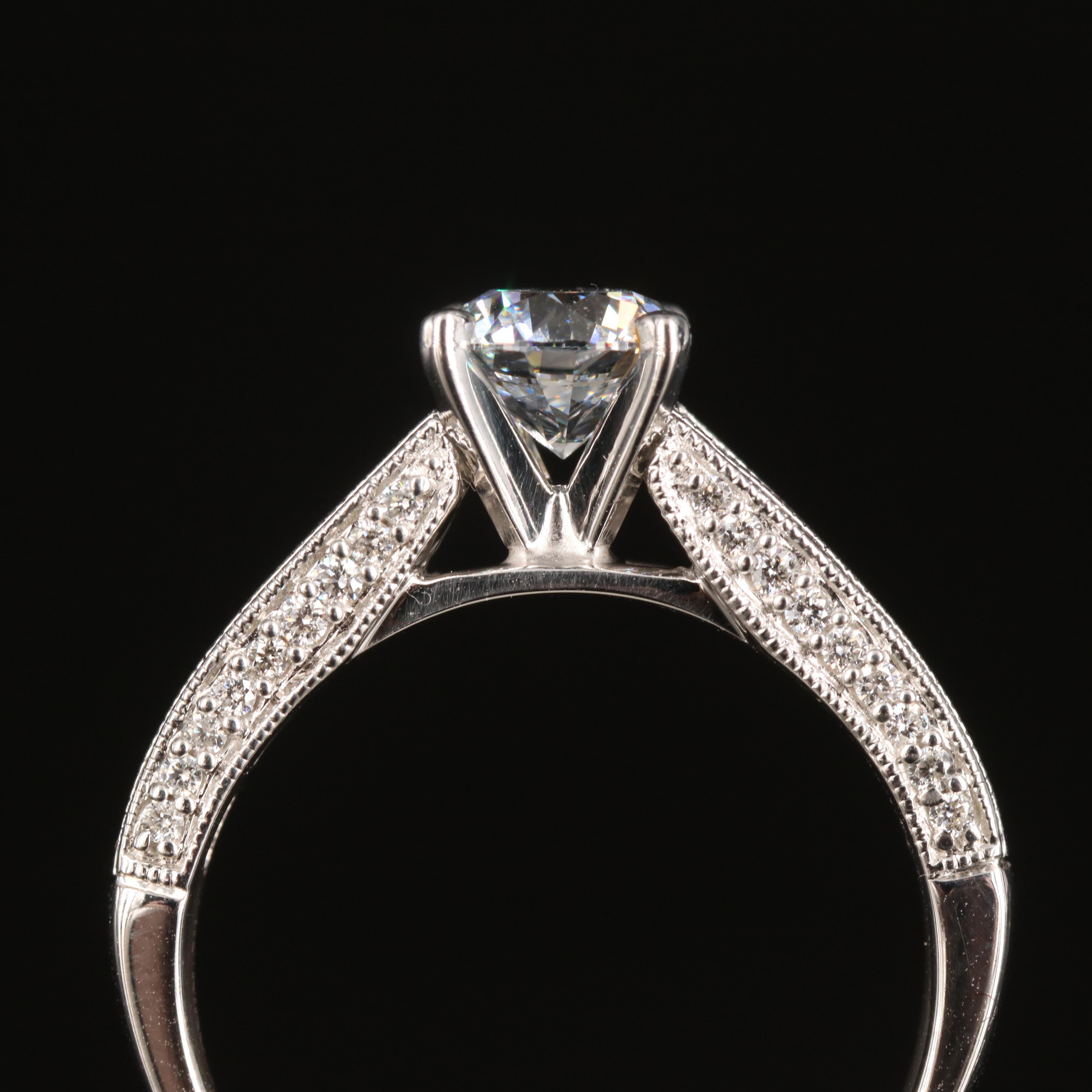 14K 1.54 CTW Lab Grown Diamond Ring