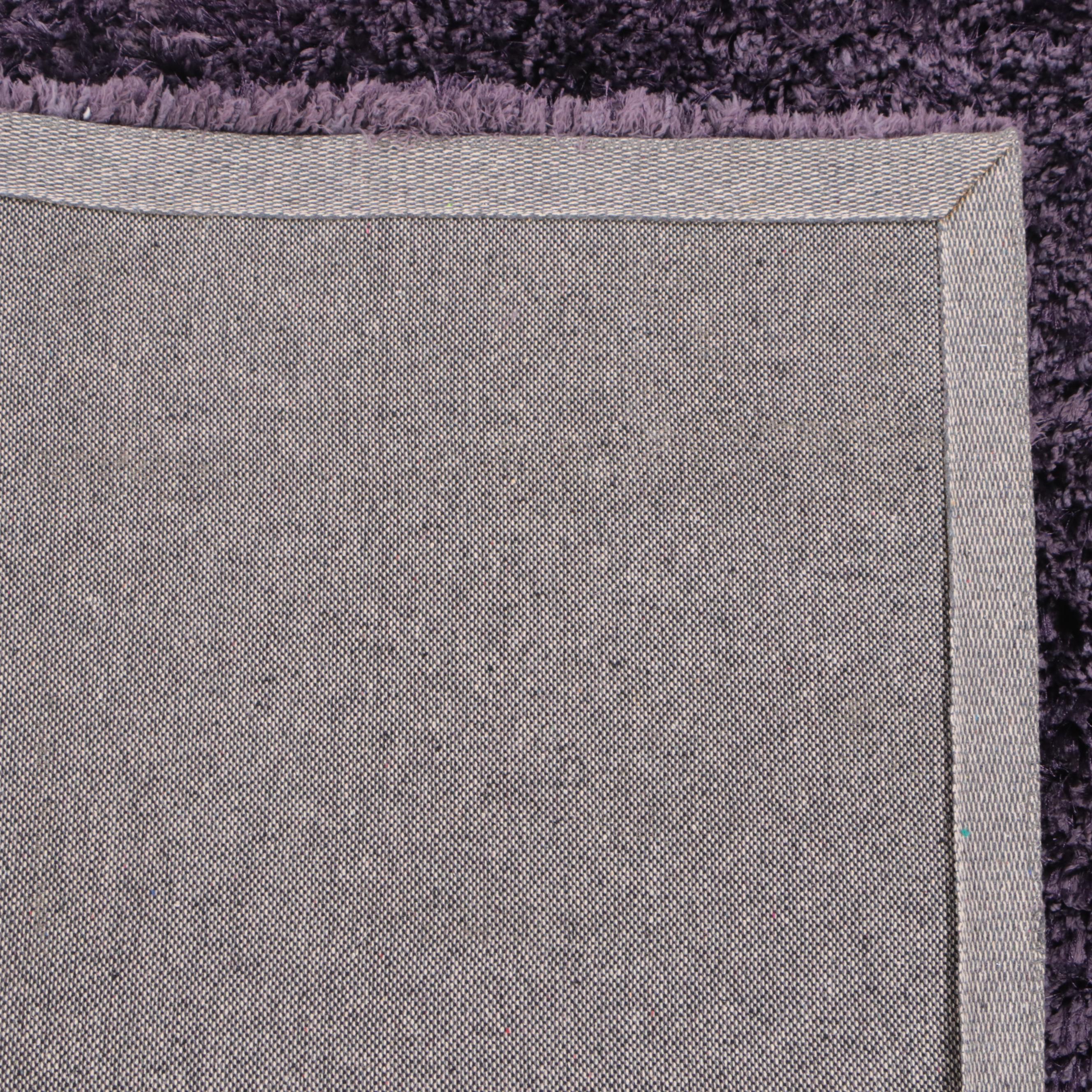 5'1 x 7'2 Hand-Tufted The Rug Gallery Purple Shag Area Rug
