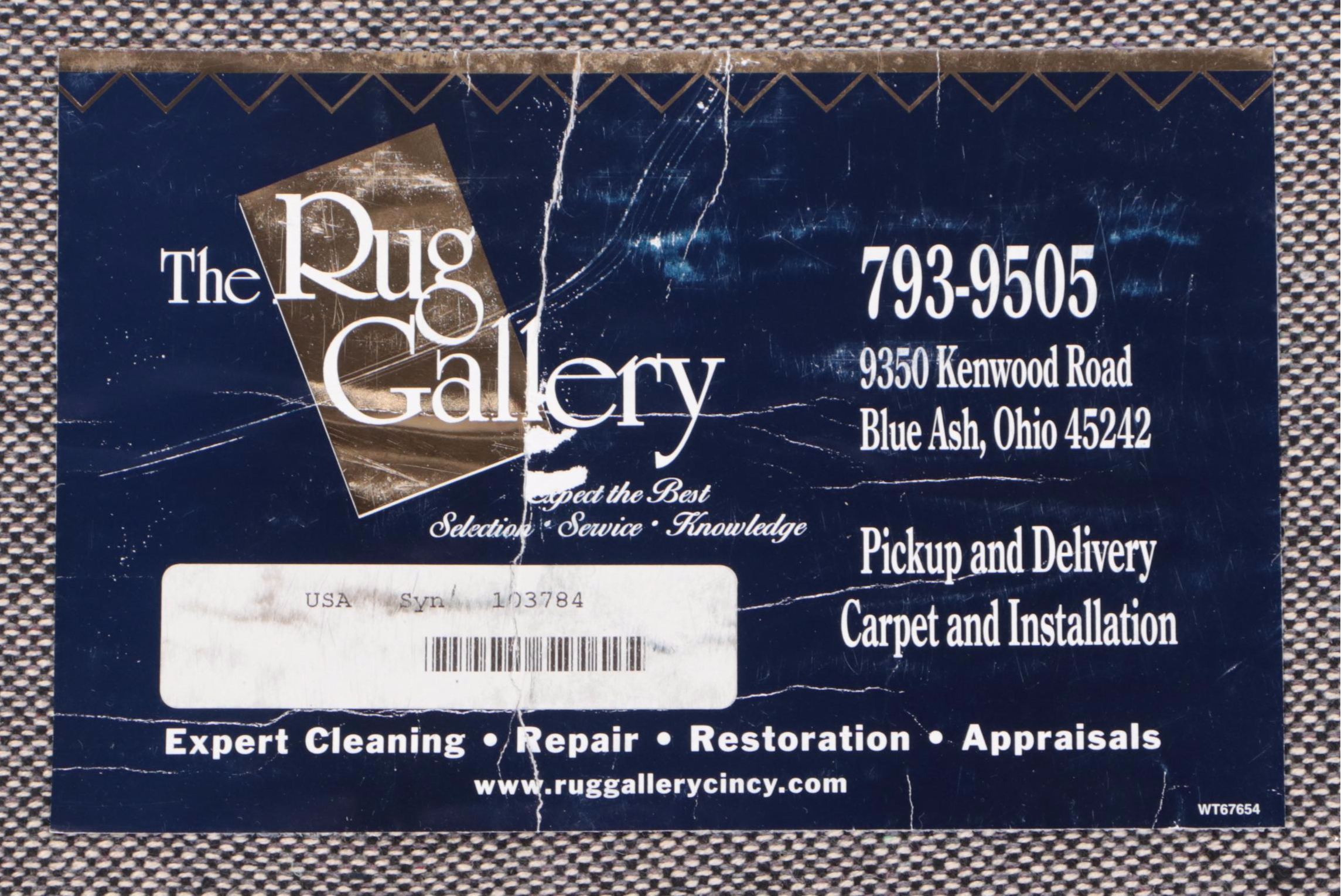 5'1 x 7'2 Hand-Tufted The Rug Gallery Purple Shag Area Rug