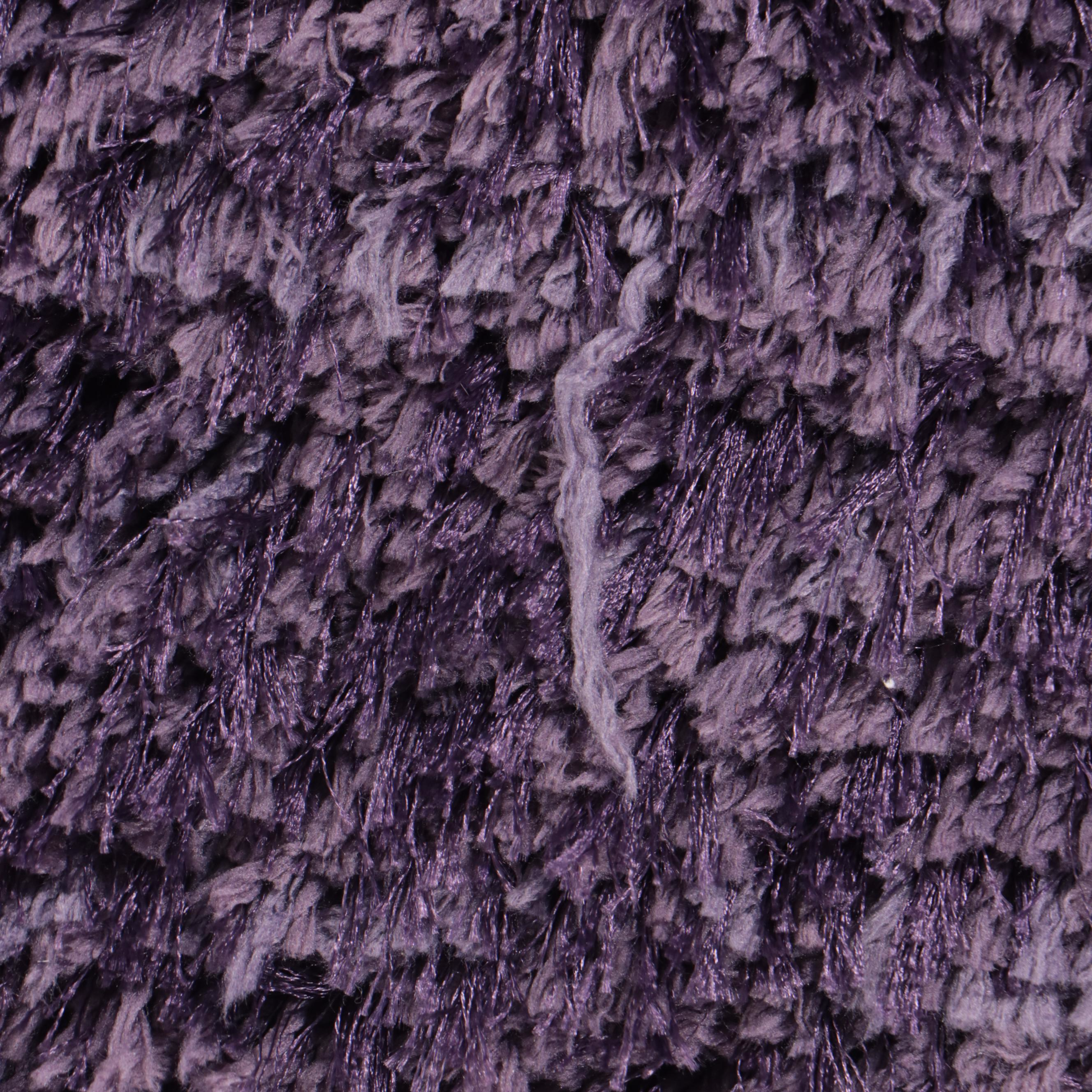 5'1 x 7'2 Hand-Tufted The Rug Gallery Purple Shag Area Rug
