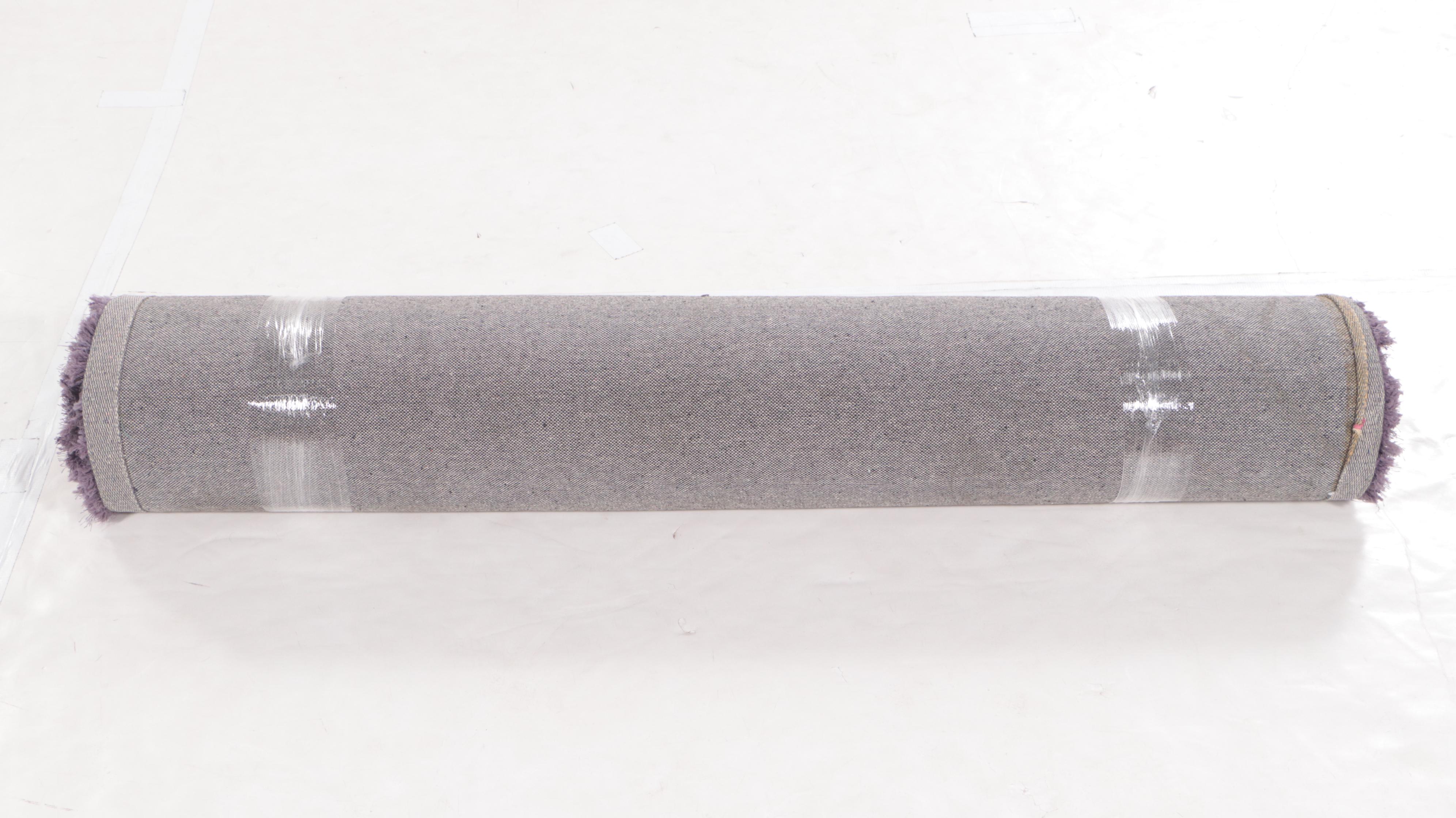 5'1 x 7'2 Hand-Tufted The Rug Gallery Purple Shag Area Rug