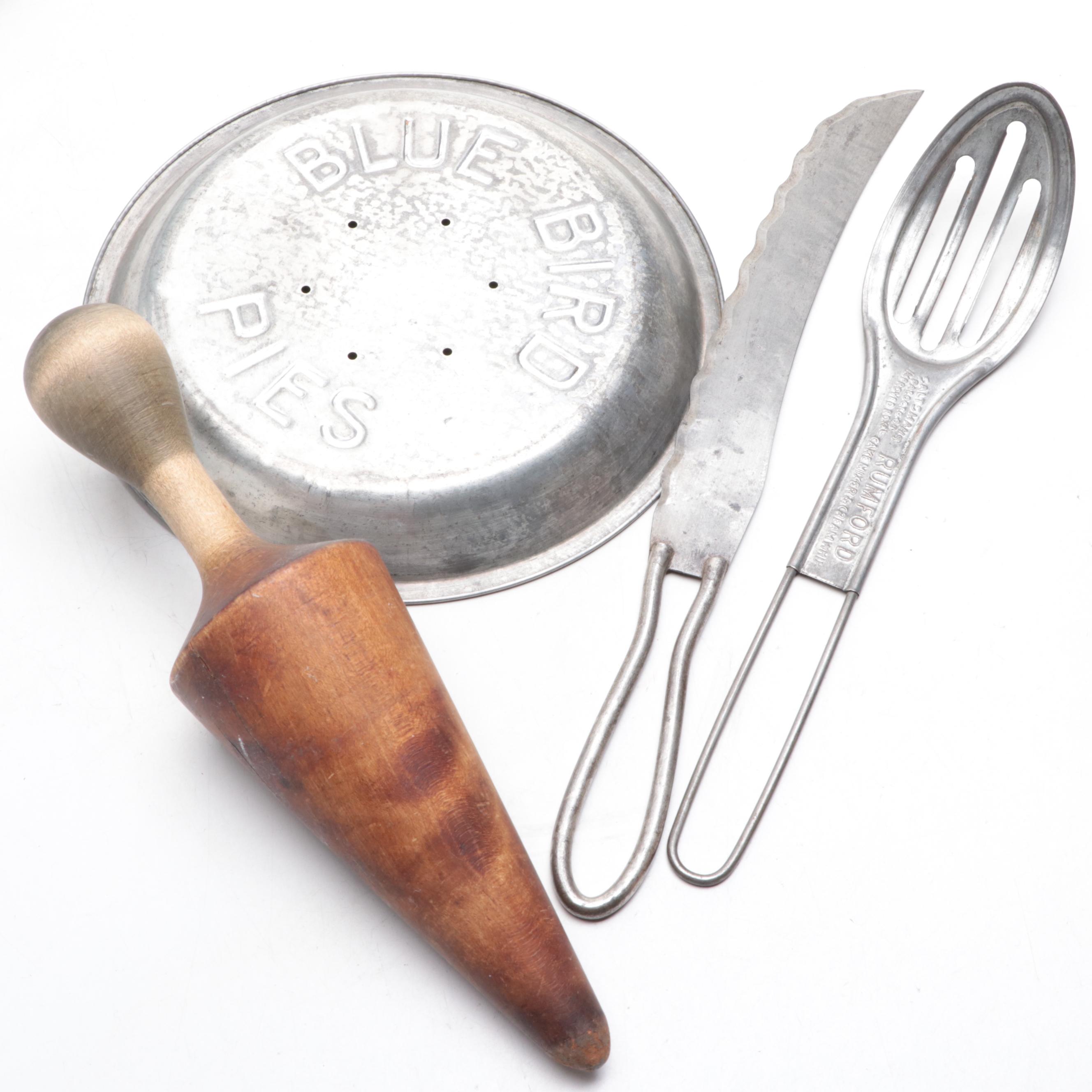 Rumford Cake Mixer & Cream Whip with Other Kitchen Tools and Table Accessories