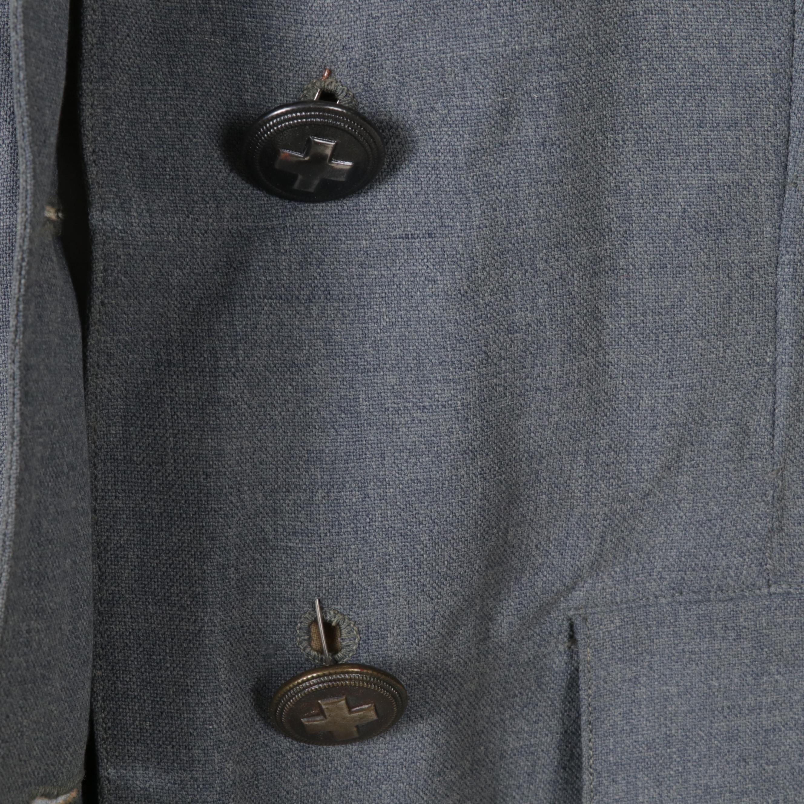 Women's American Red Cross WWII Era Volunteer Uniform, Early 20th Century