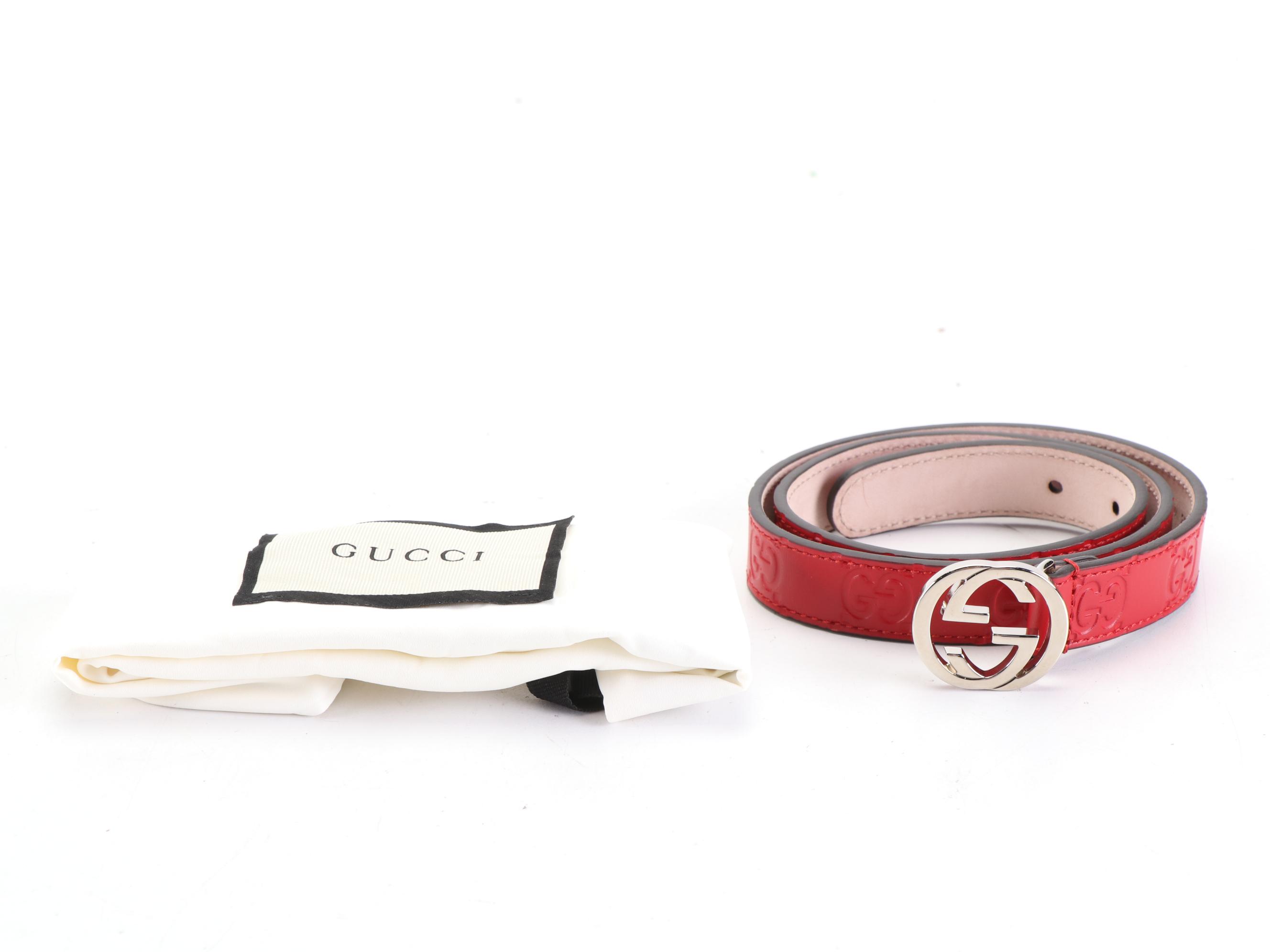 Children's Gucci GG Marmont Leather Belt