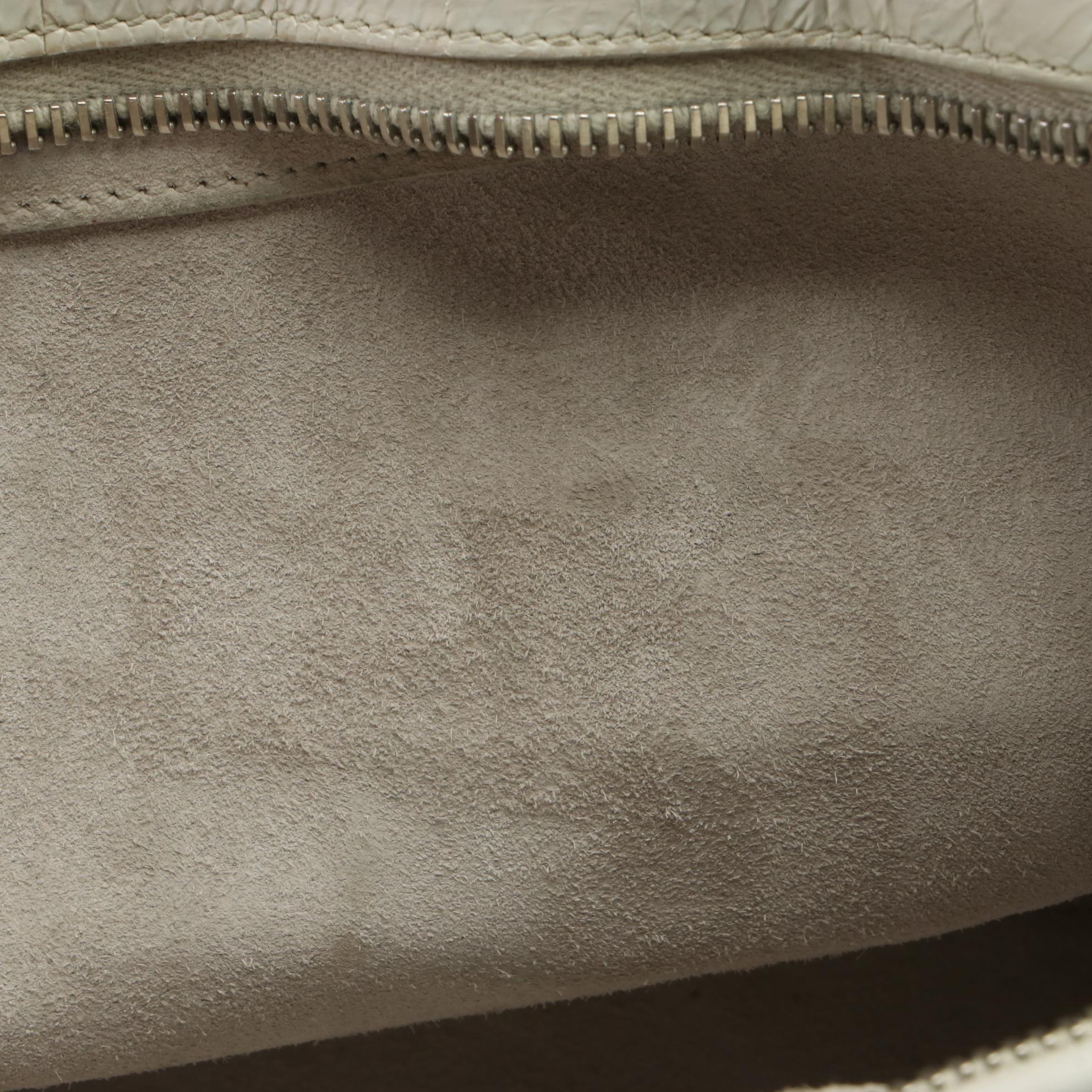 Saint Laurent Monogram Baby Cabas in Croc Embossed Leather