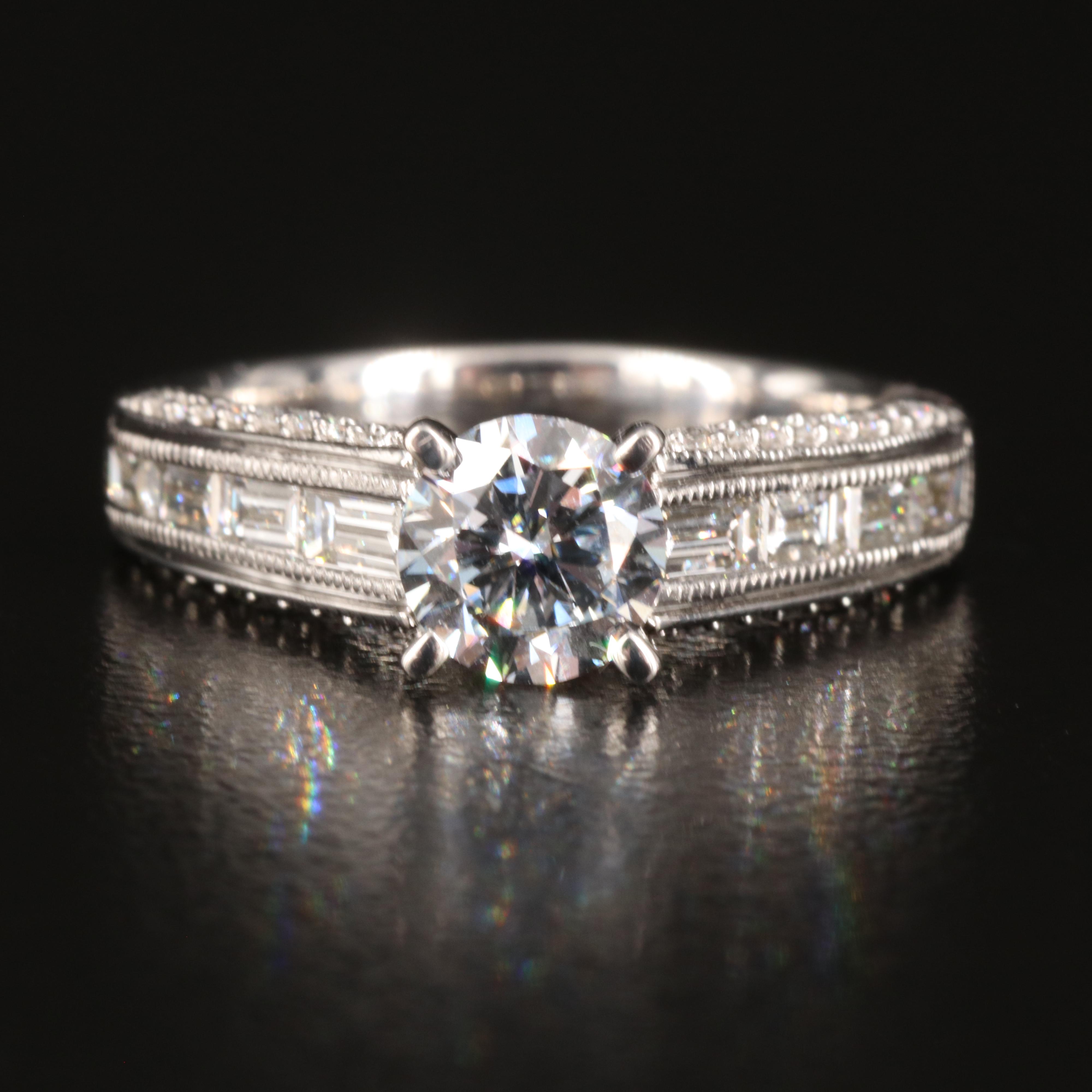 14K 1.44 CTW Lab Grown Diamond Ring