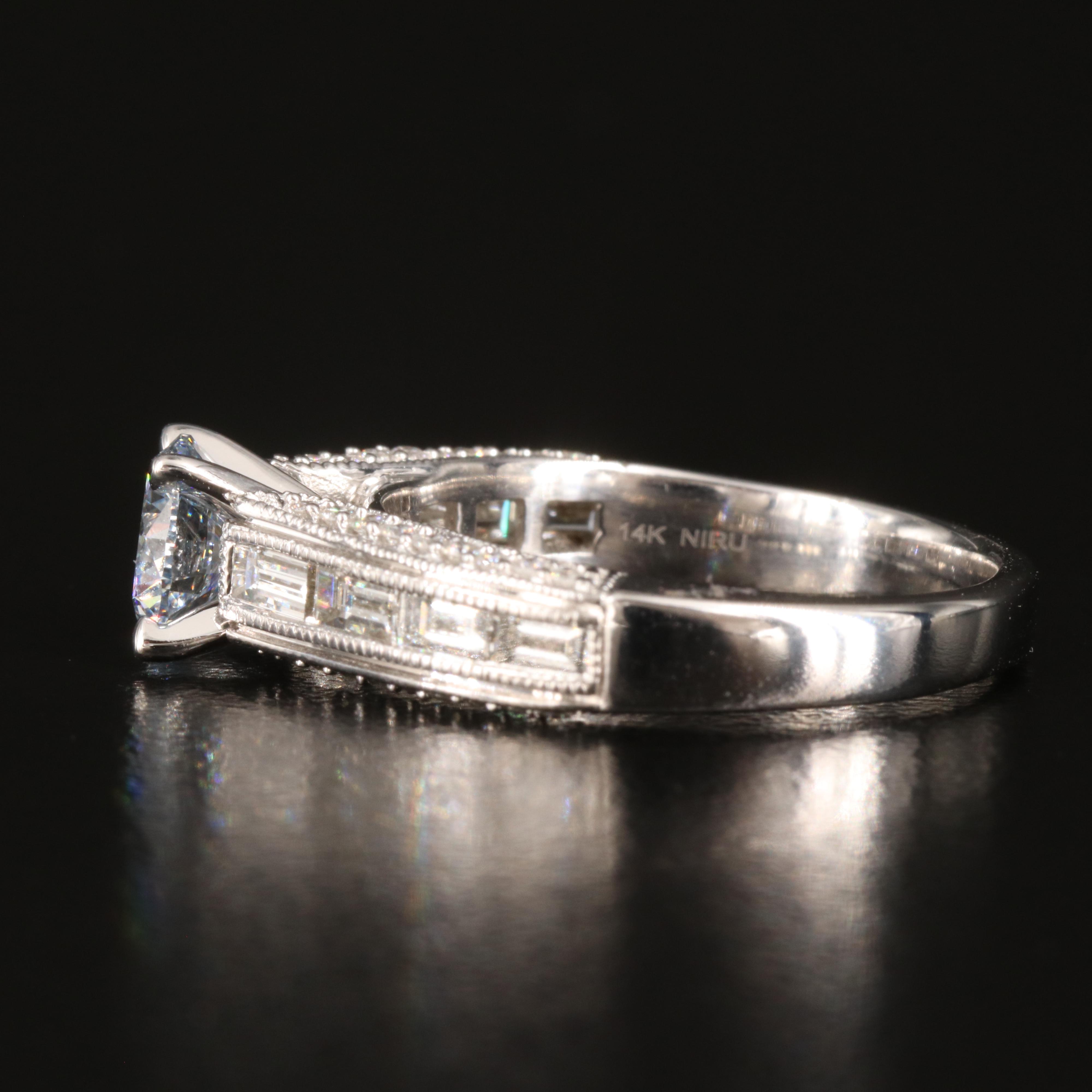 14K 1.44 CTW Lab Grown Diamond Ring