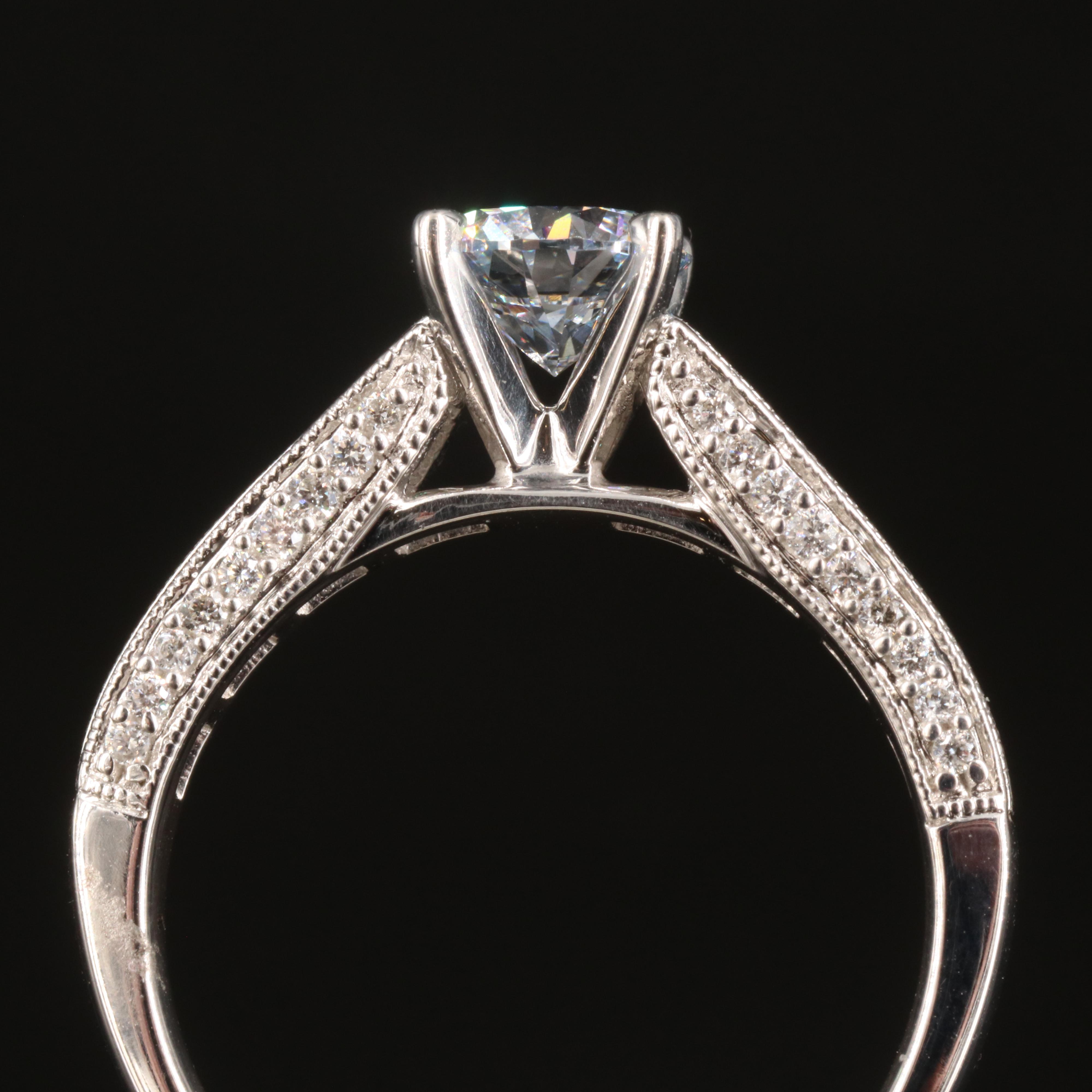 14K 1.44 CTW Lab Grown Diamond Ring