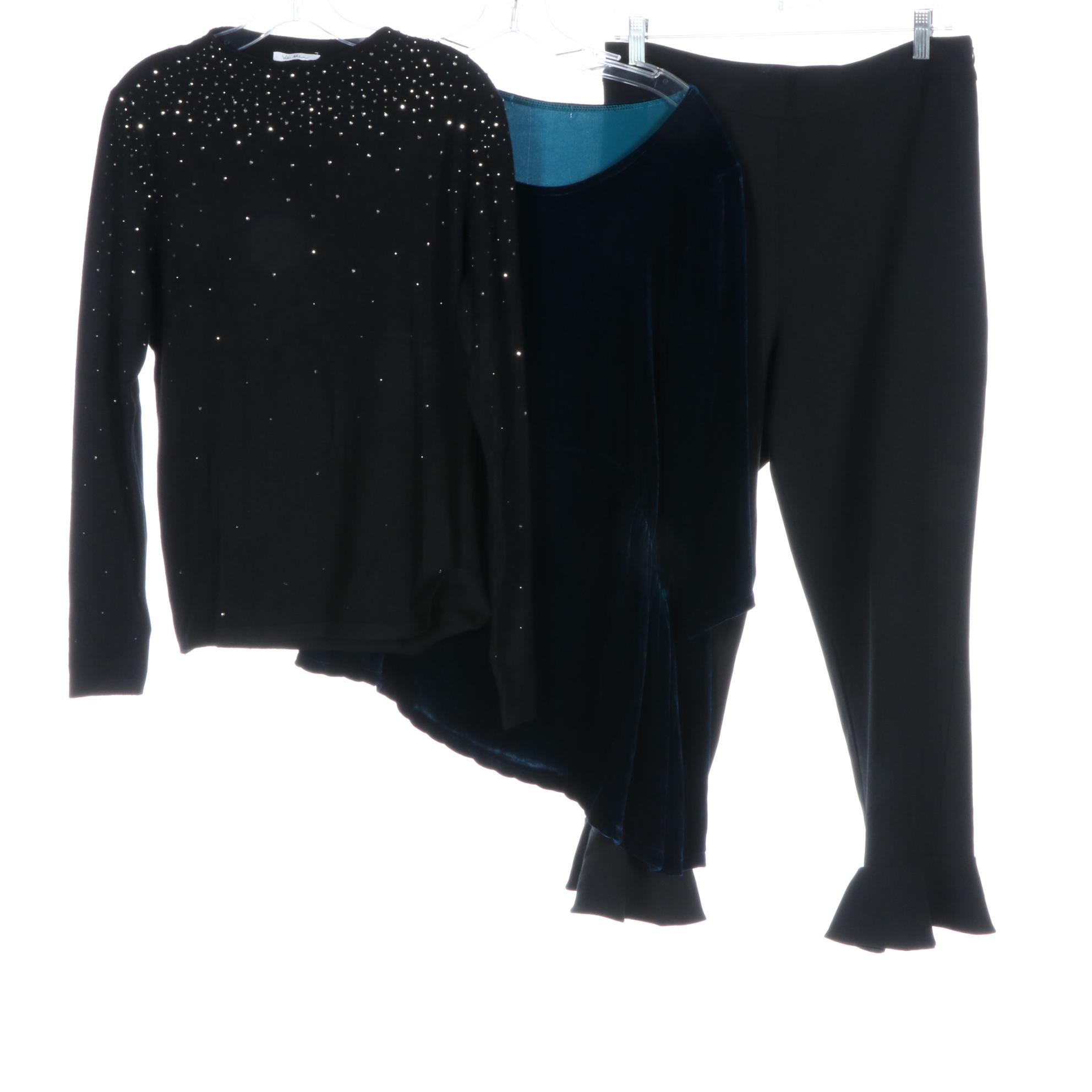 Club Monaco Beaded Top, Vila Milano Sweater, A.N. Designs Lace Top and More