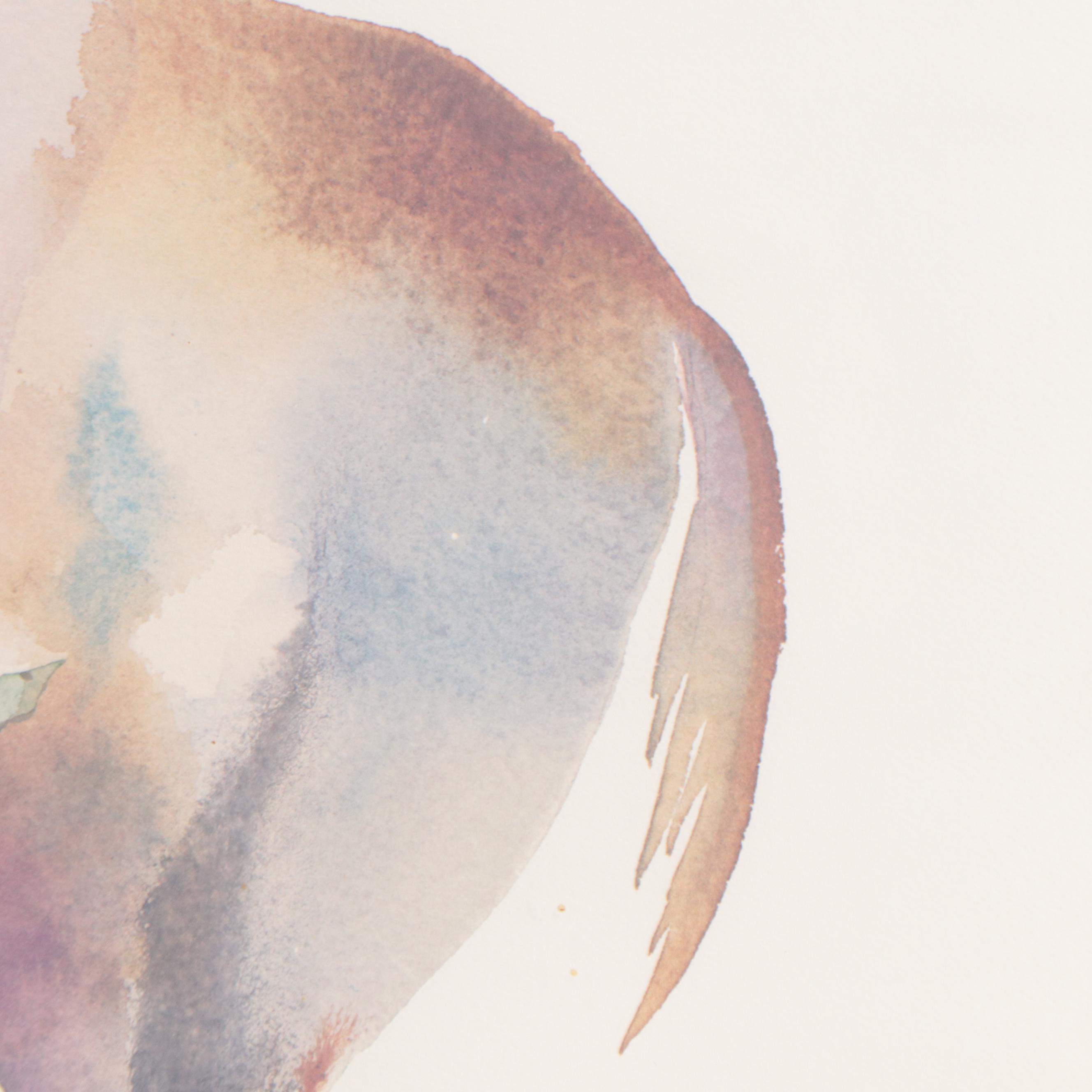 Offset Lithograph After Carol Grigg "Song to Mother Moon," Late 20th Century