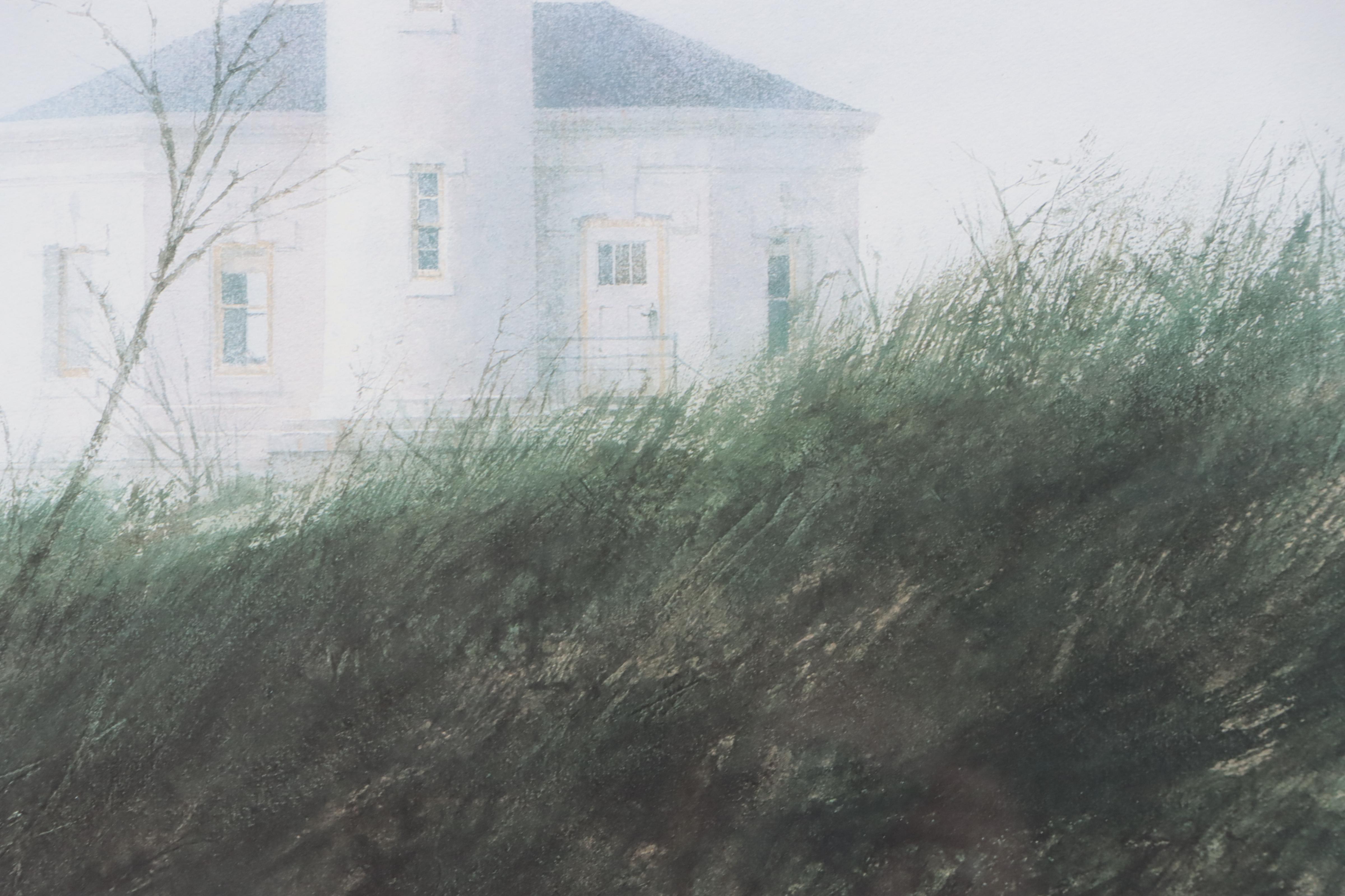 Offset Lithograph After Thomas William Jones "Fog at Bandon"