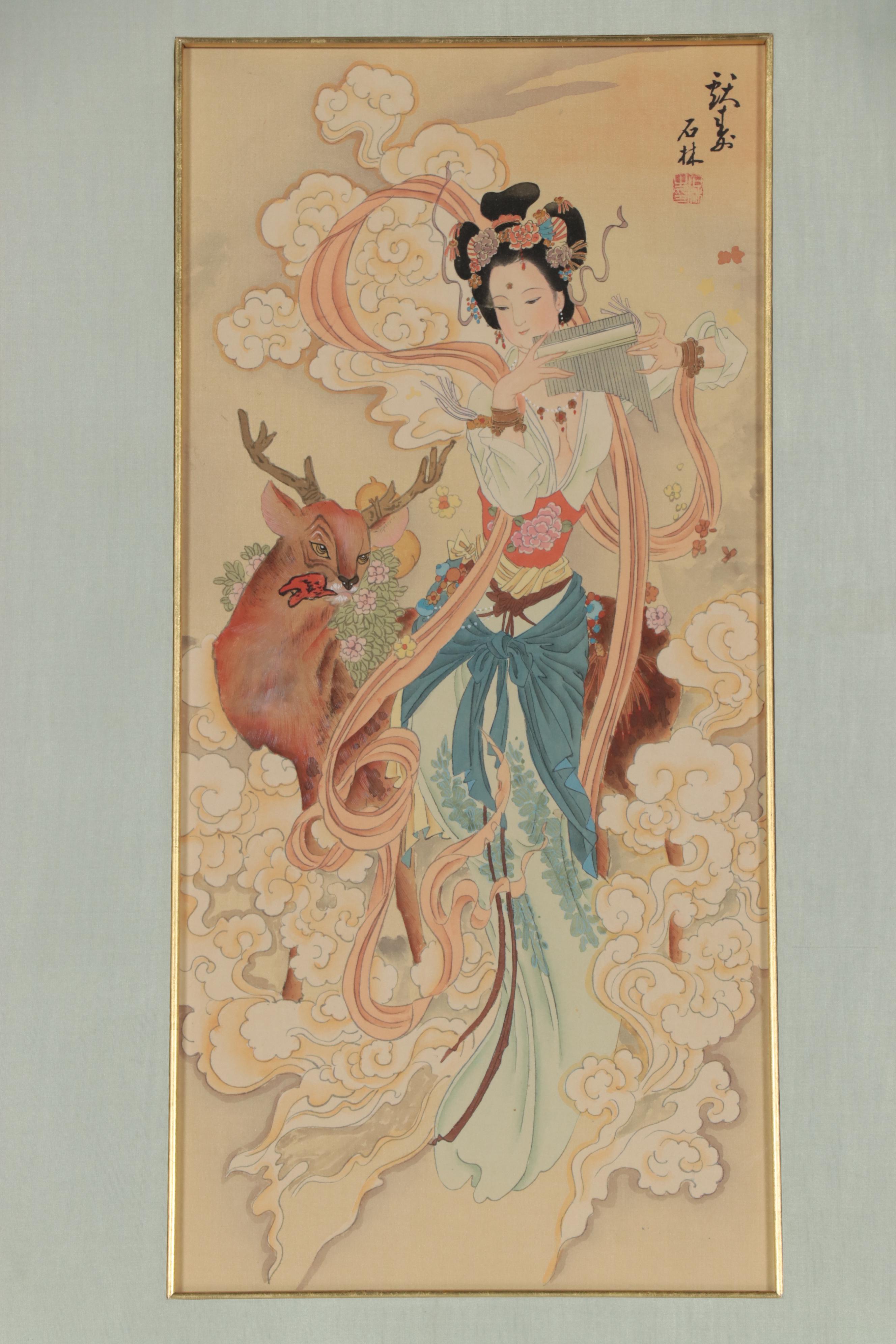 Chinese Gouache and Watercolor Paintings