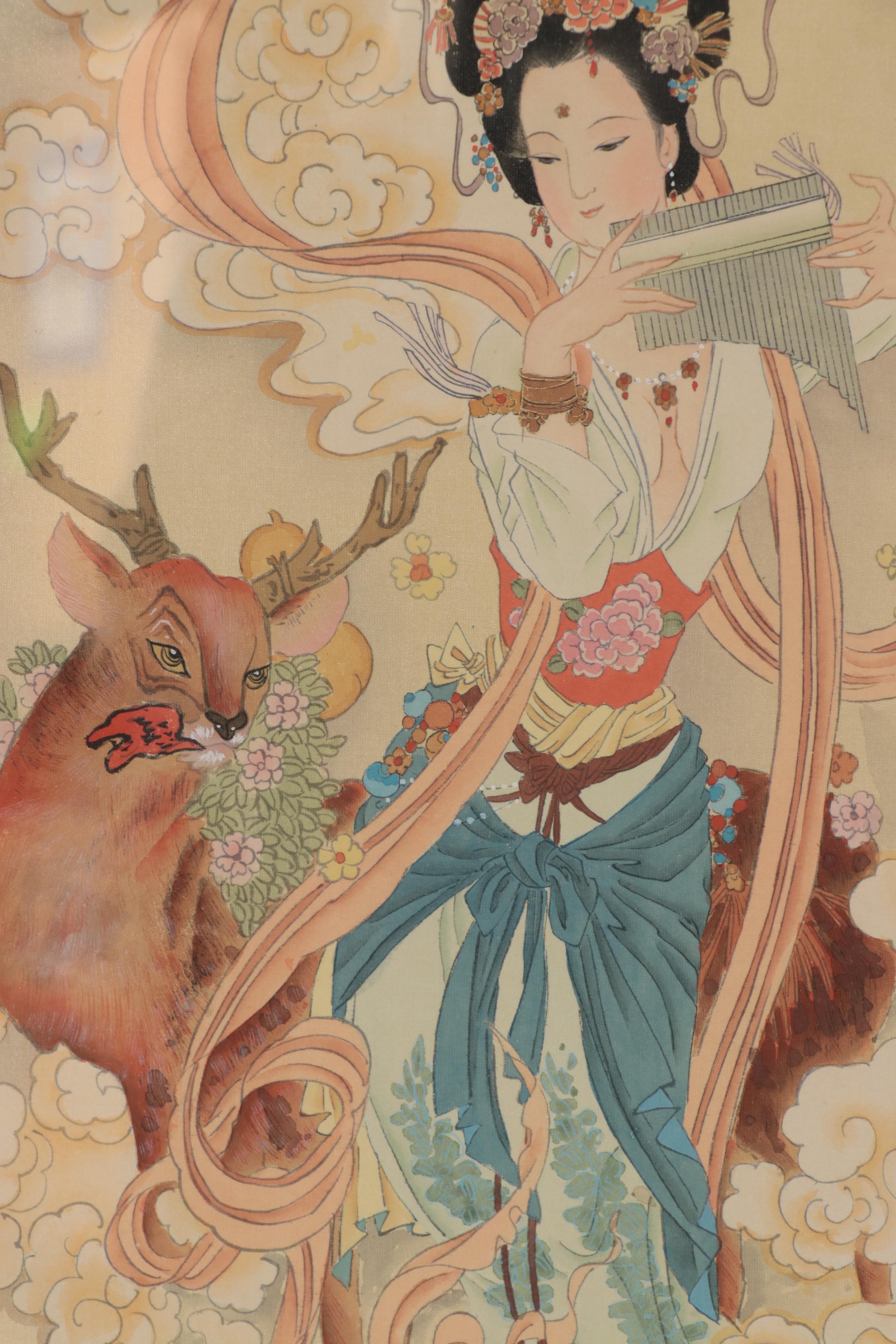 Chinese Gouache and Watercolor Paintings