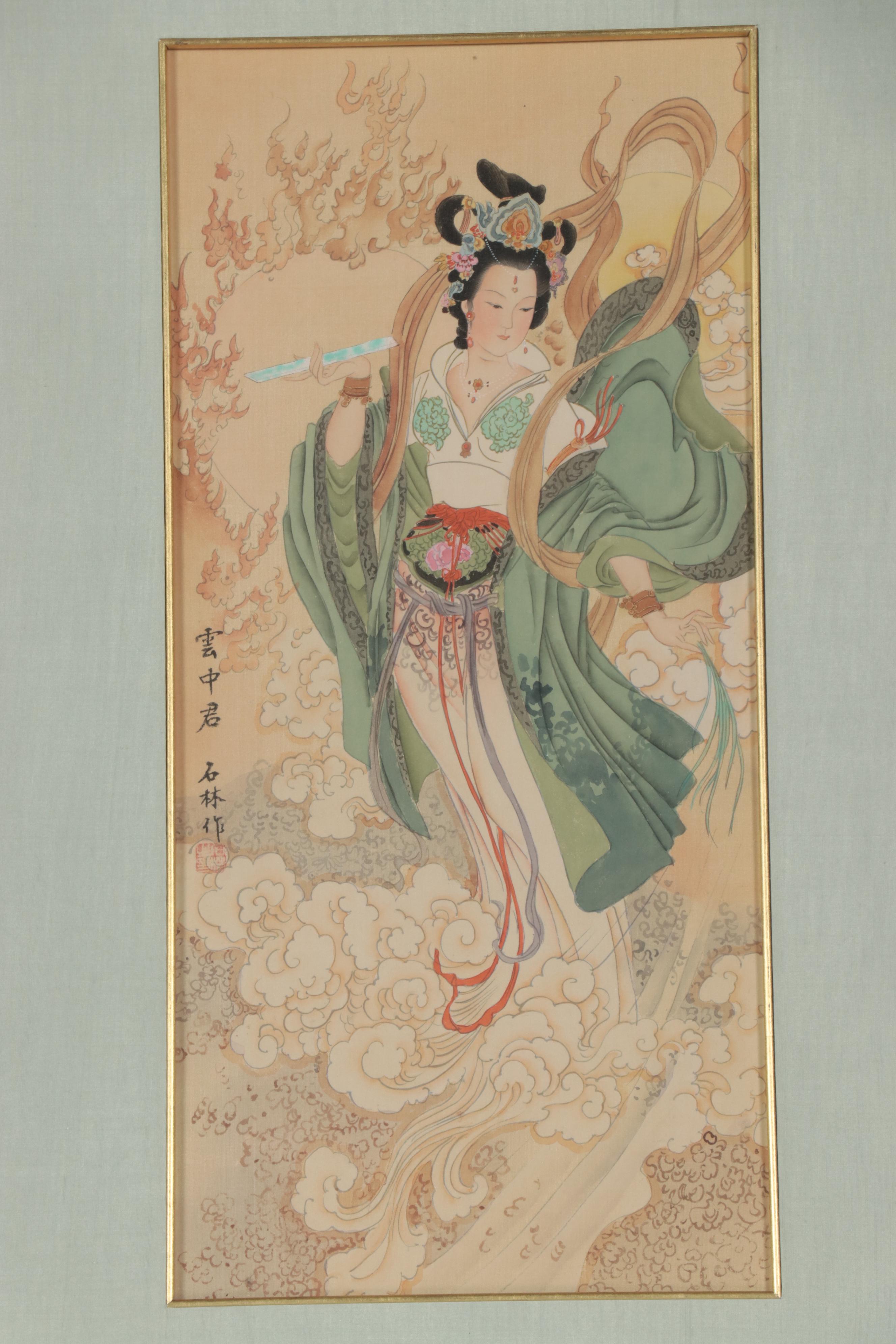 Chinese Gouache and Watercolor Paintings