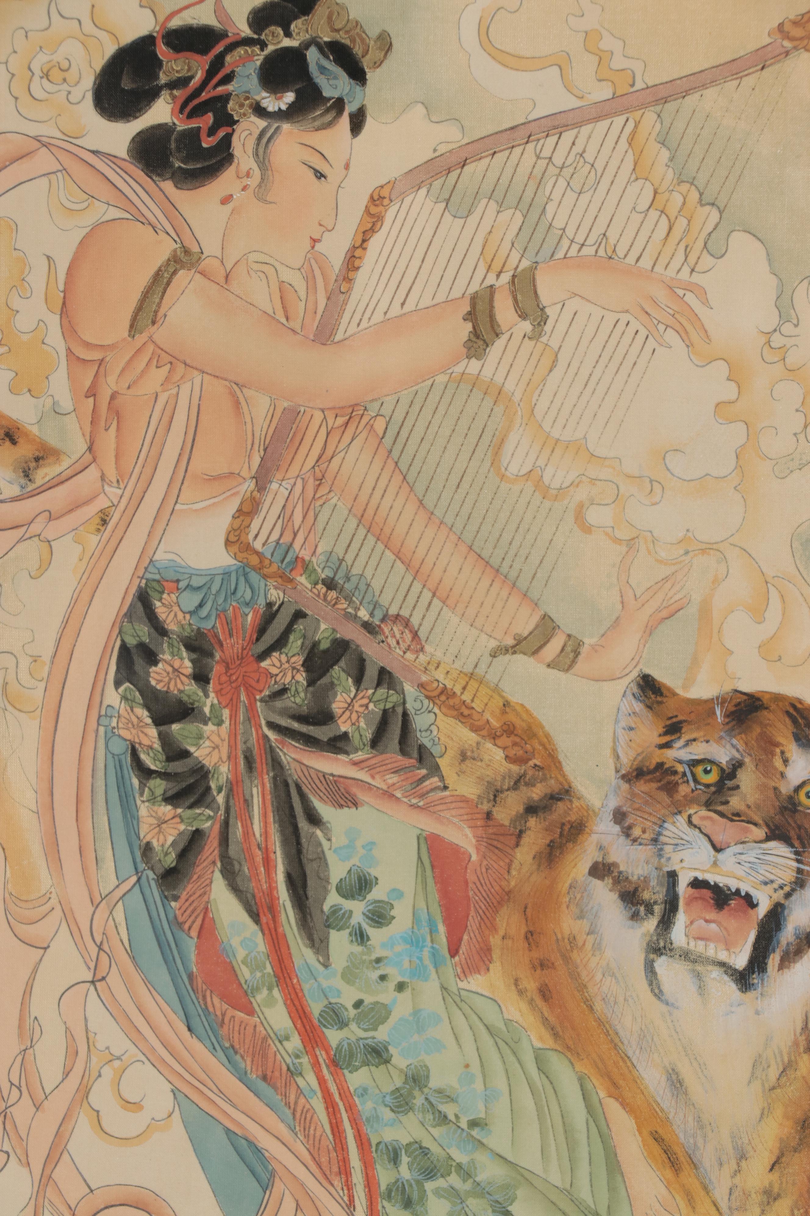 Chinese Gouache and Watercolor Paintings