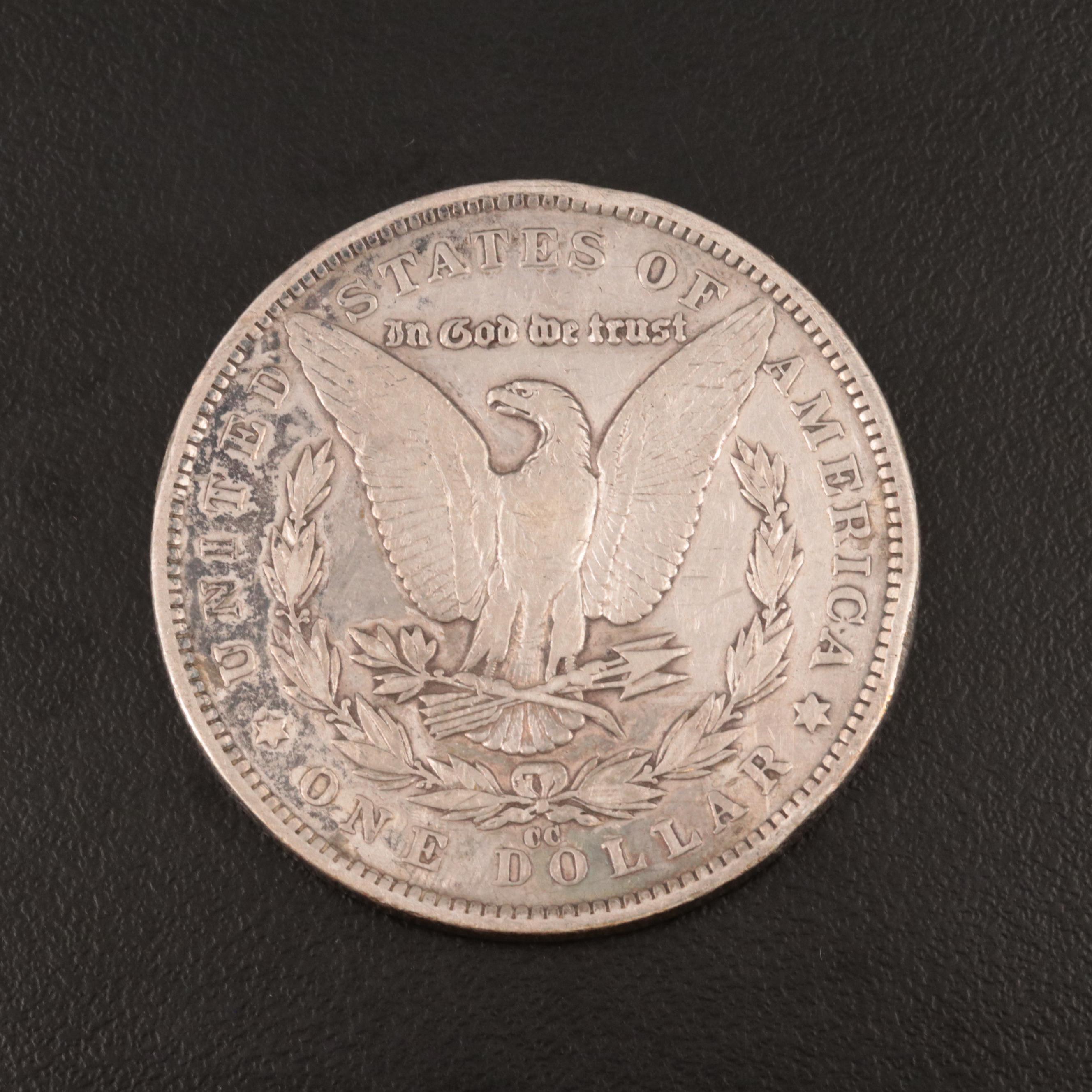 1891-CC Morgan Silver Dollar