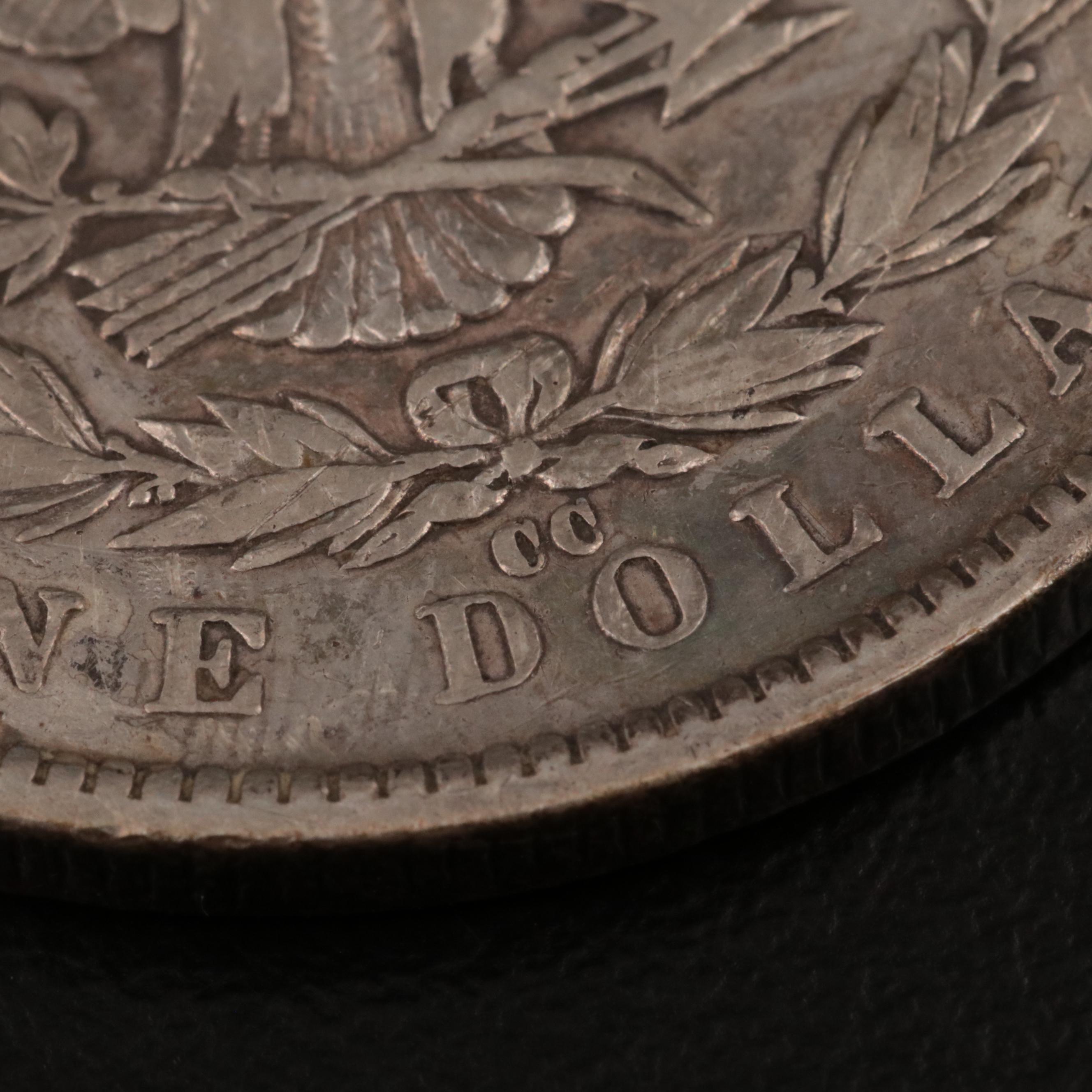 1891-CC Morgan Silver Dollar