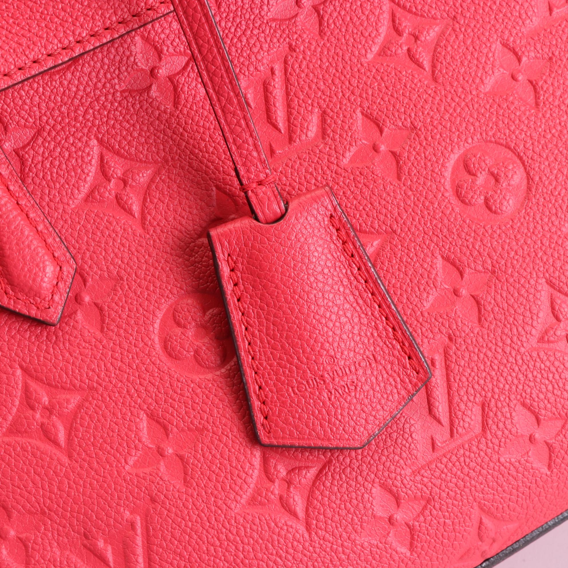 Louis Vuitton Pont Neuf MM Handbag in Monogram Empreinte Leather