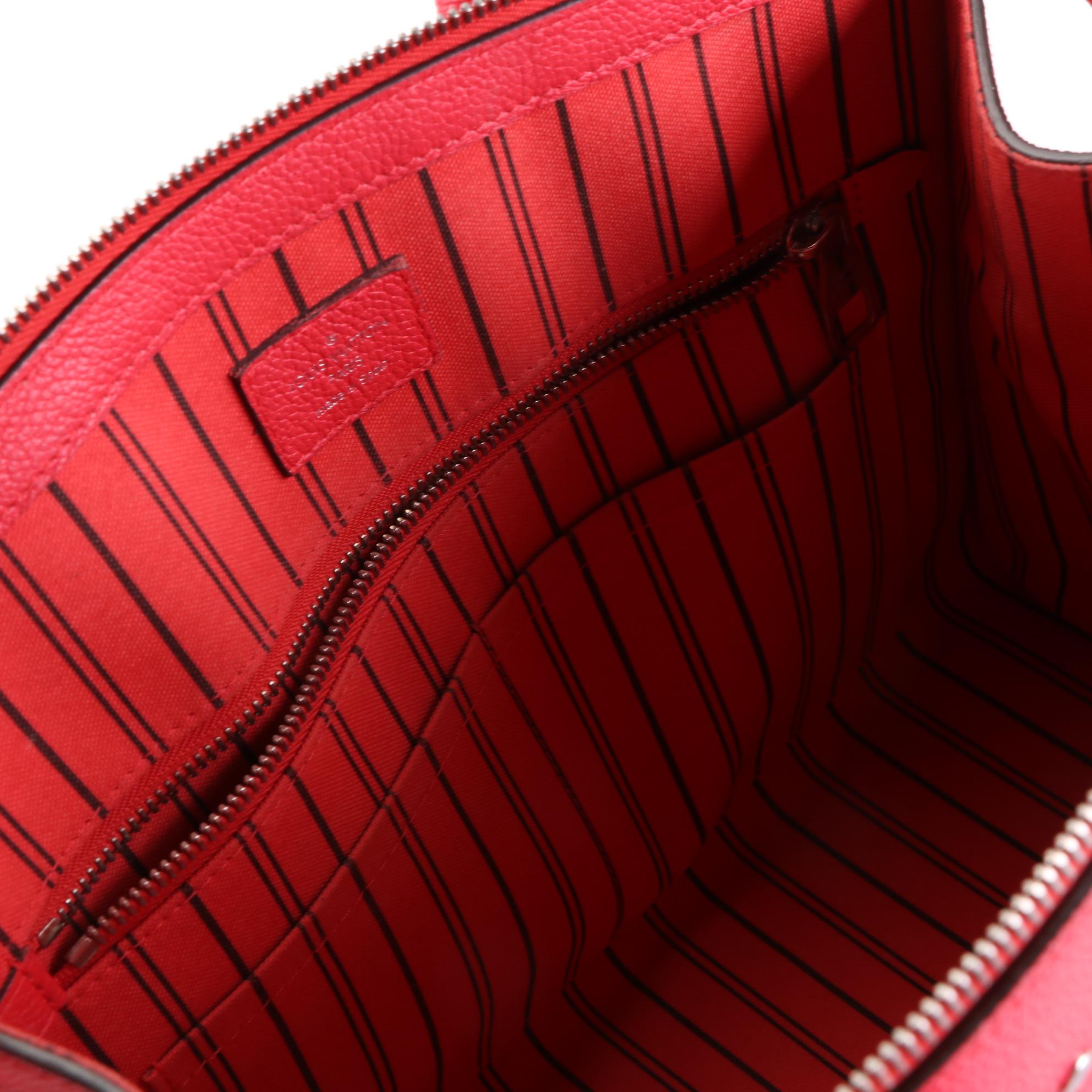 Louis Vuitton Pont Neuf MM Handbag in Monogram Empreinte Leather