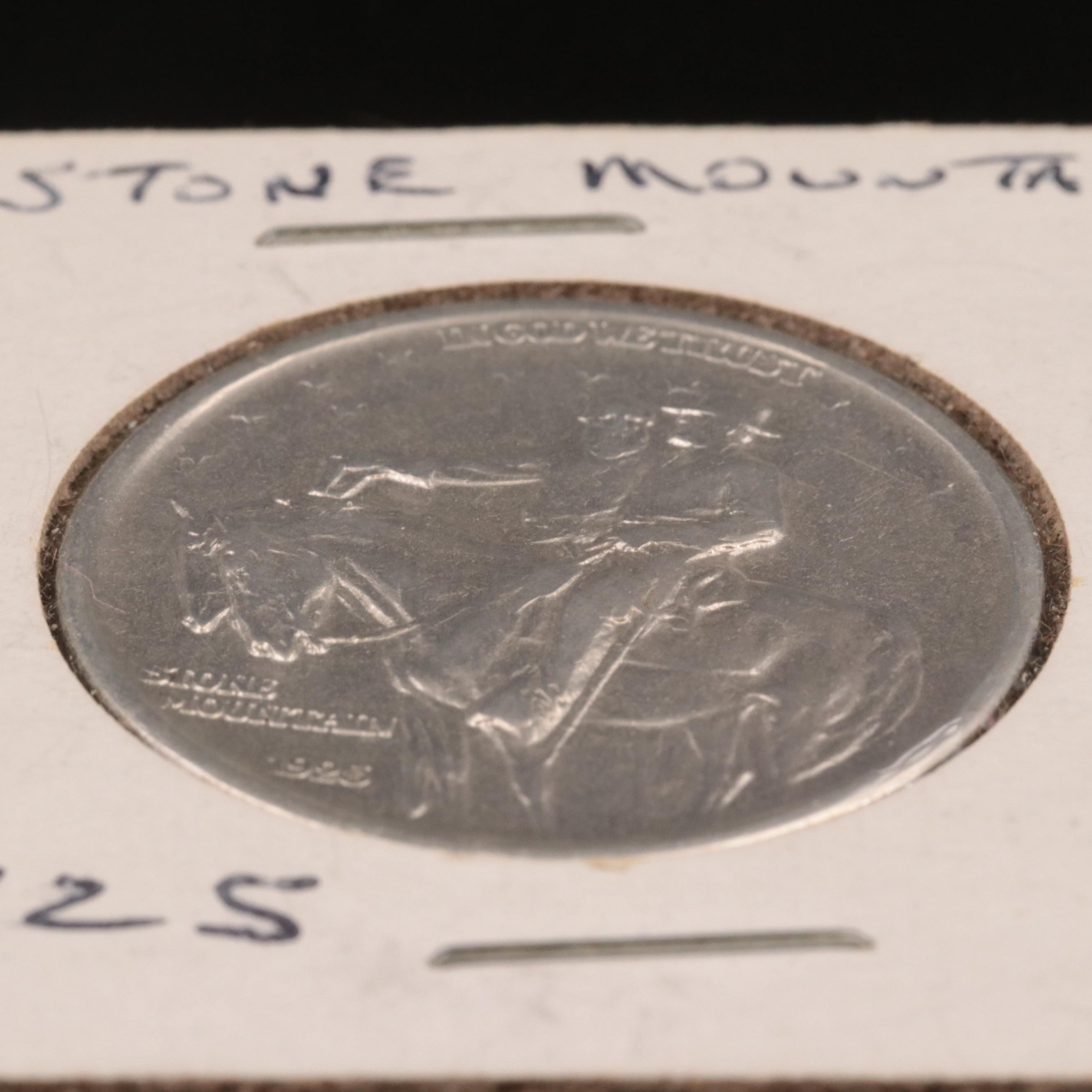 1925 Stone Mountain Commemorative Silver Half Dollar