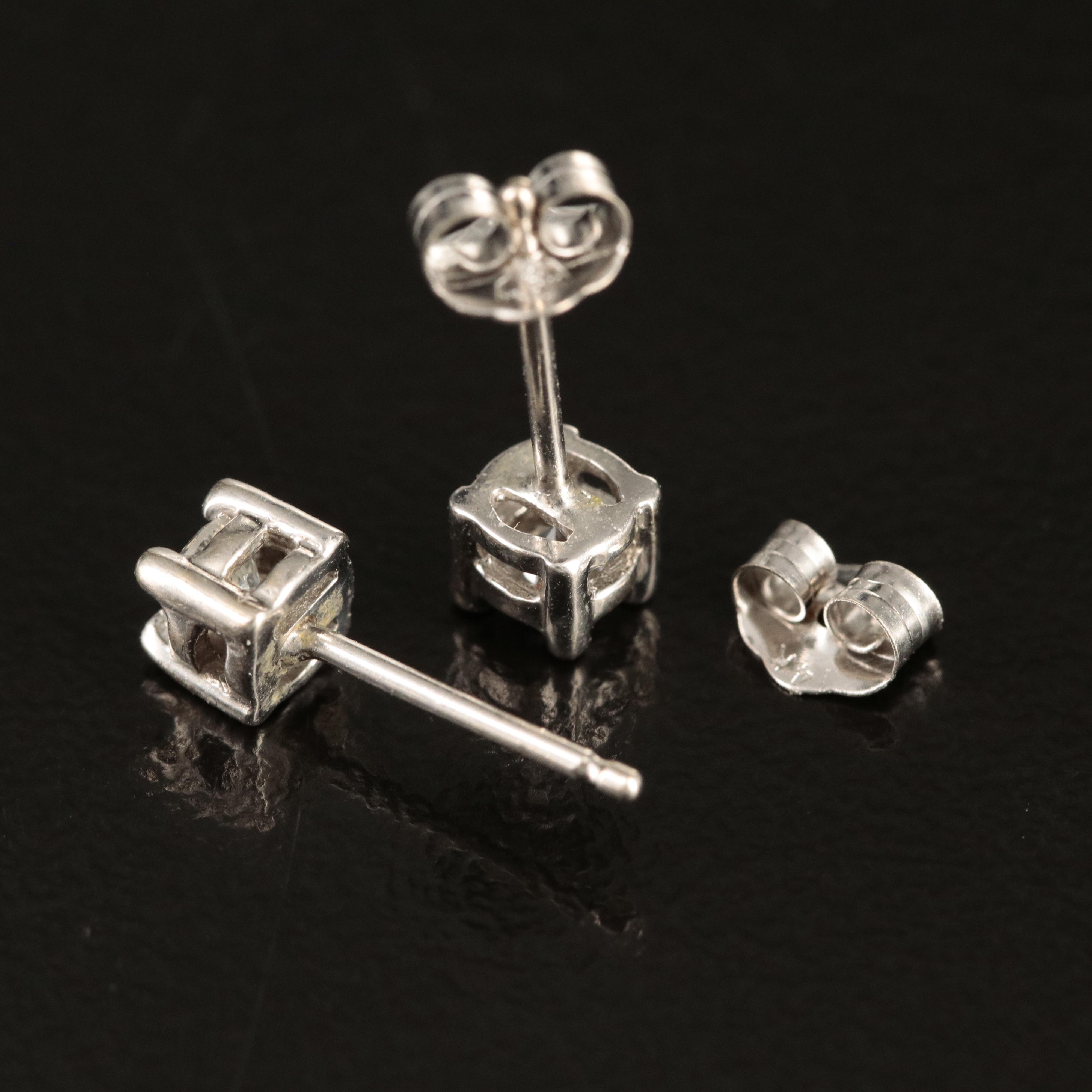 14K 0.24 CTW Diamond Stud Earrings