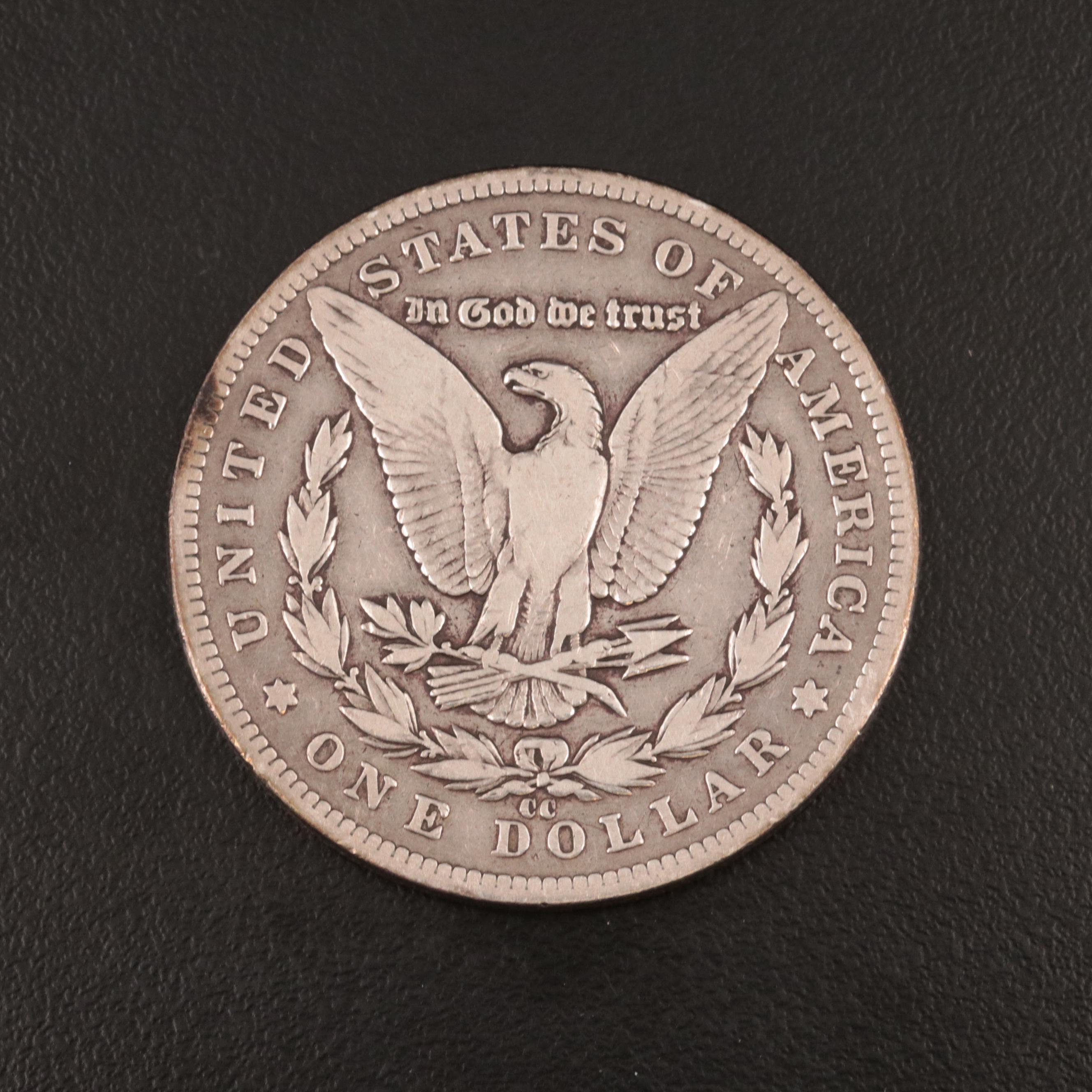 Key Date Low Mintage 1893-CC Morgan Silver Dollar