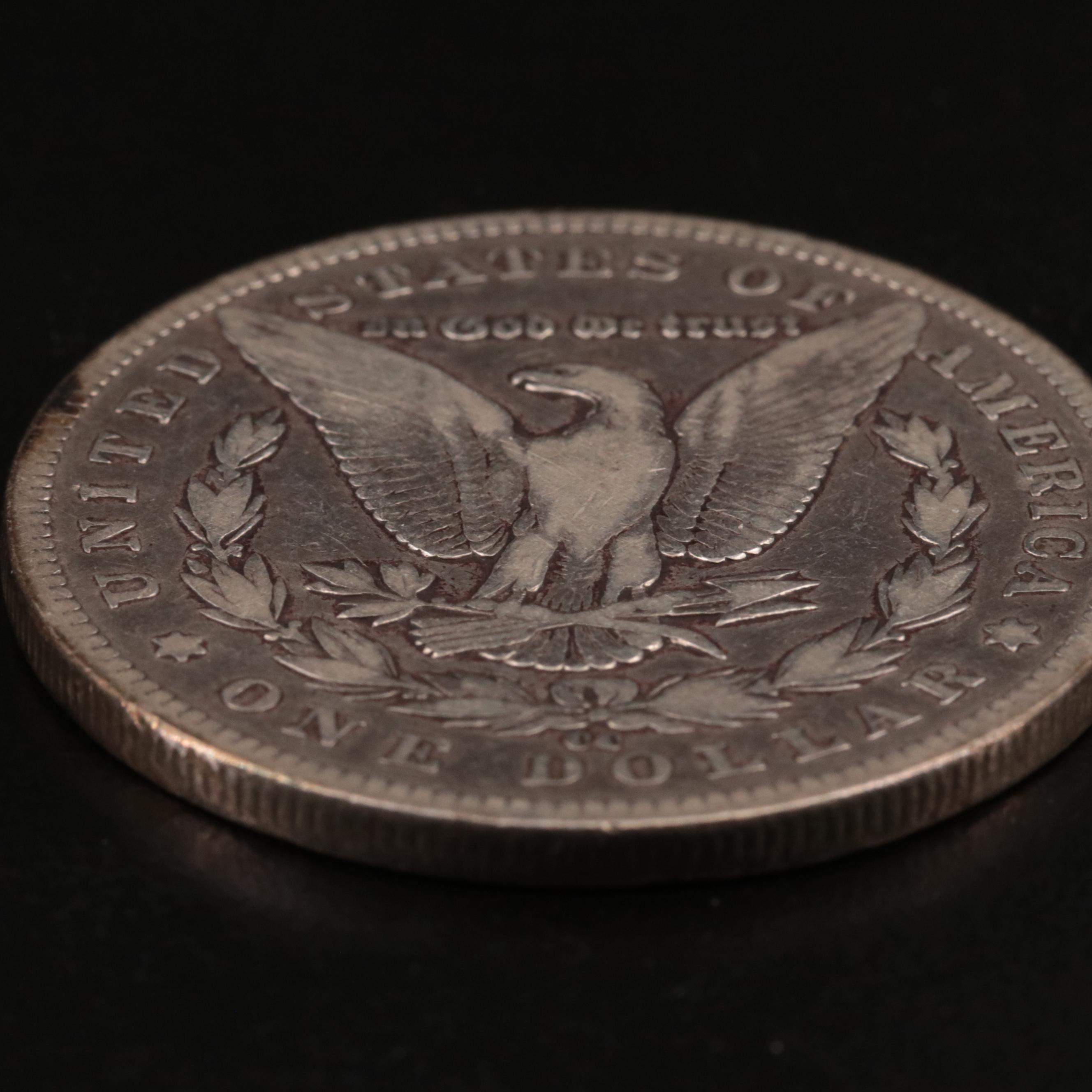 Key Date Low Mintage 1893-CC Morgan Silver Dollar