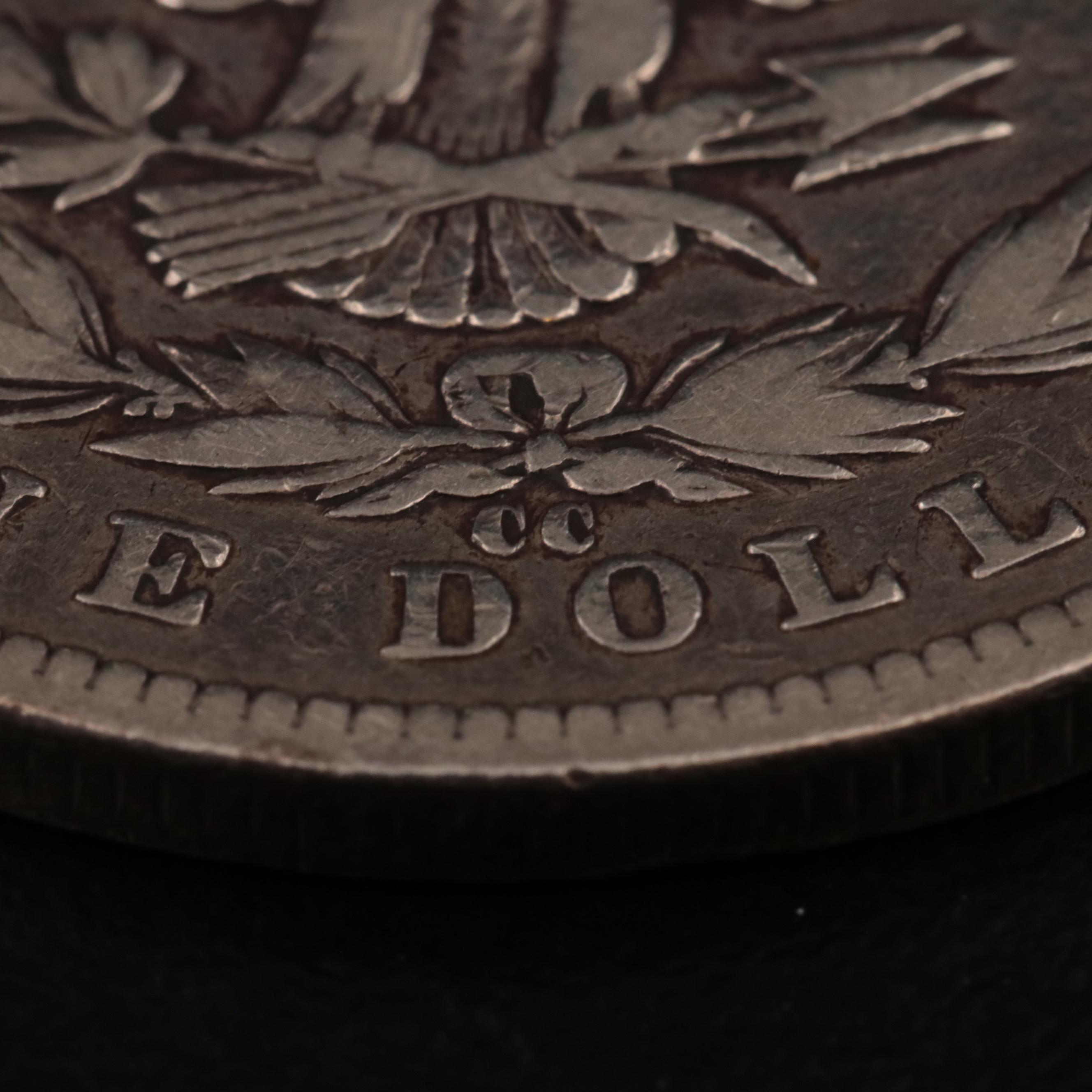 Key Date Low Mintage 1893-CC Morgan Silver Dollar