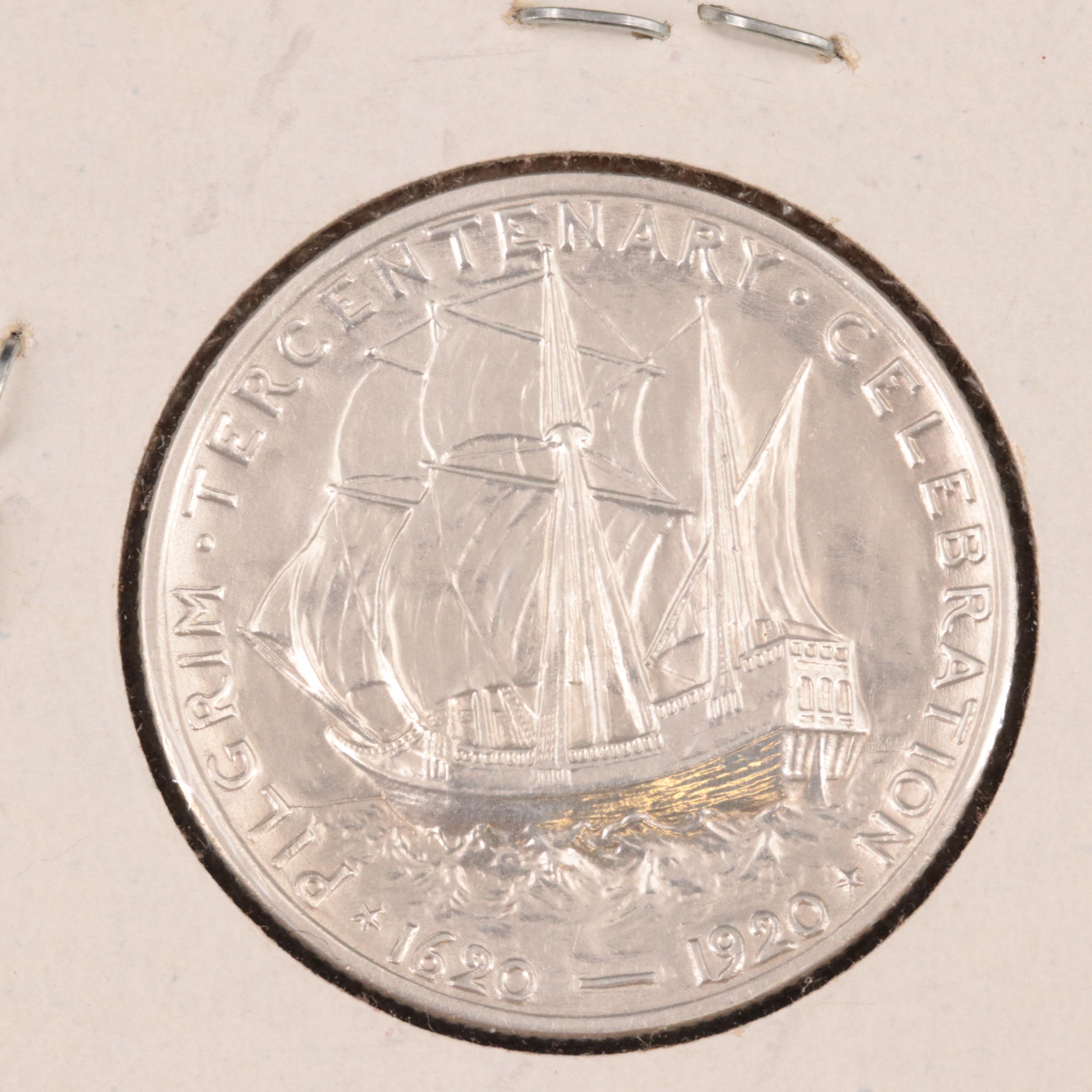 Three Classic Commemorative Silver Half Dollars