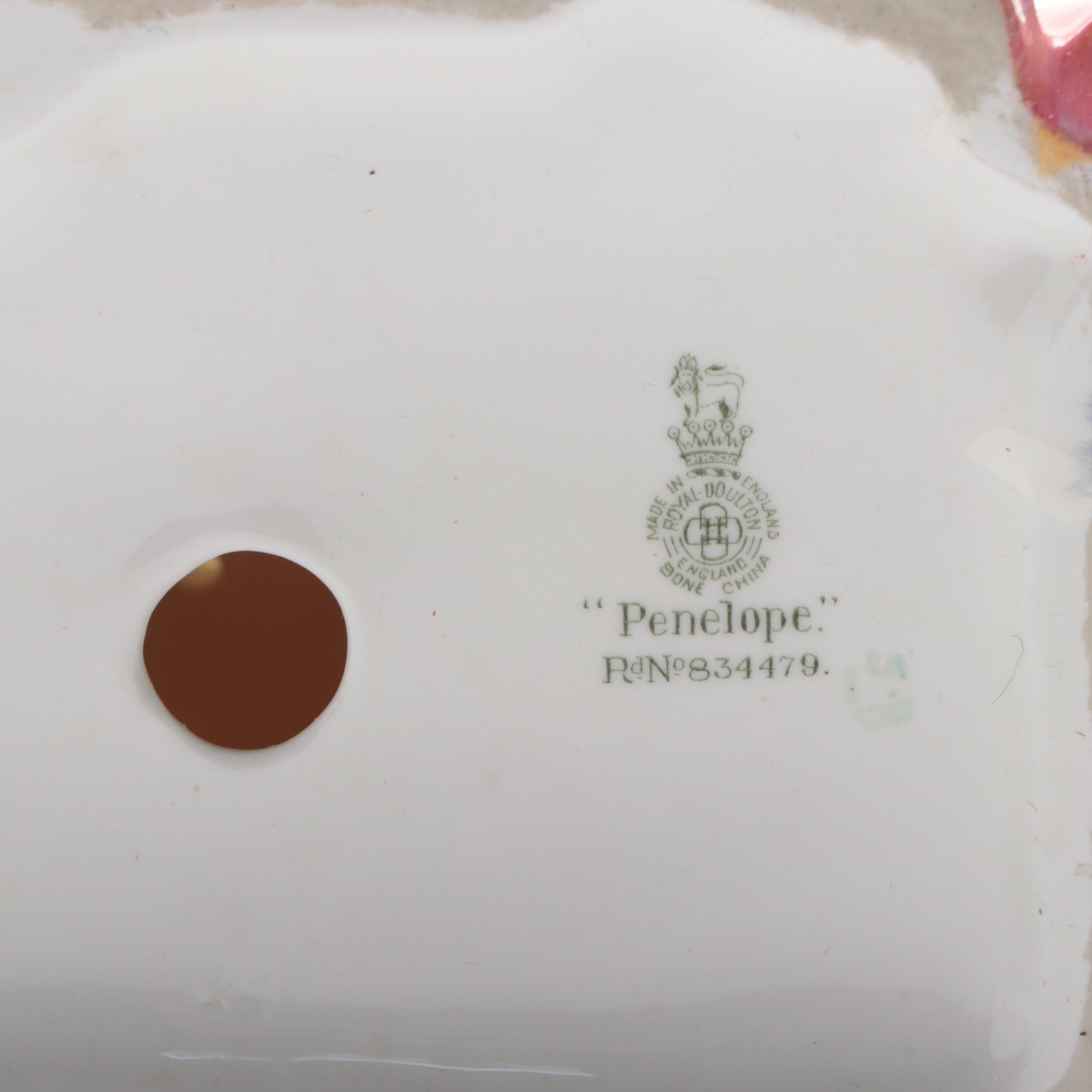 Royal Doulton "Autumn Breezes" and Other Porcelain Figurines, Mid to Late 20th C