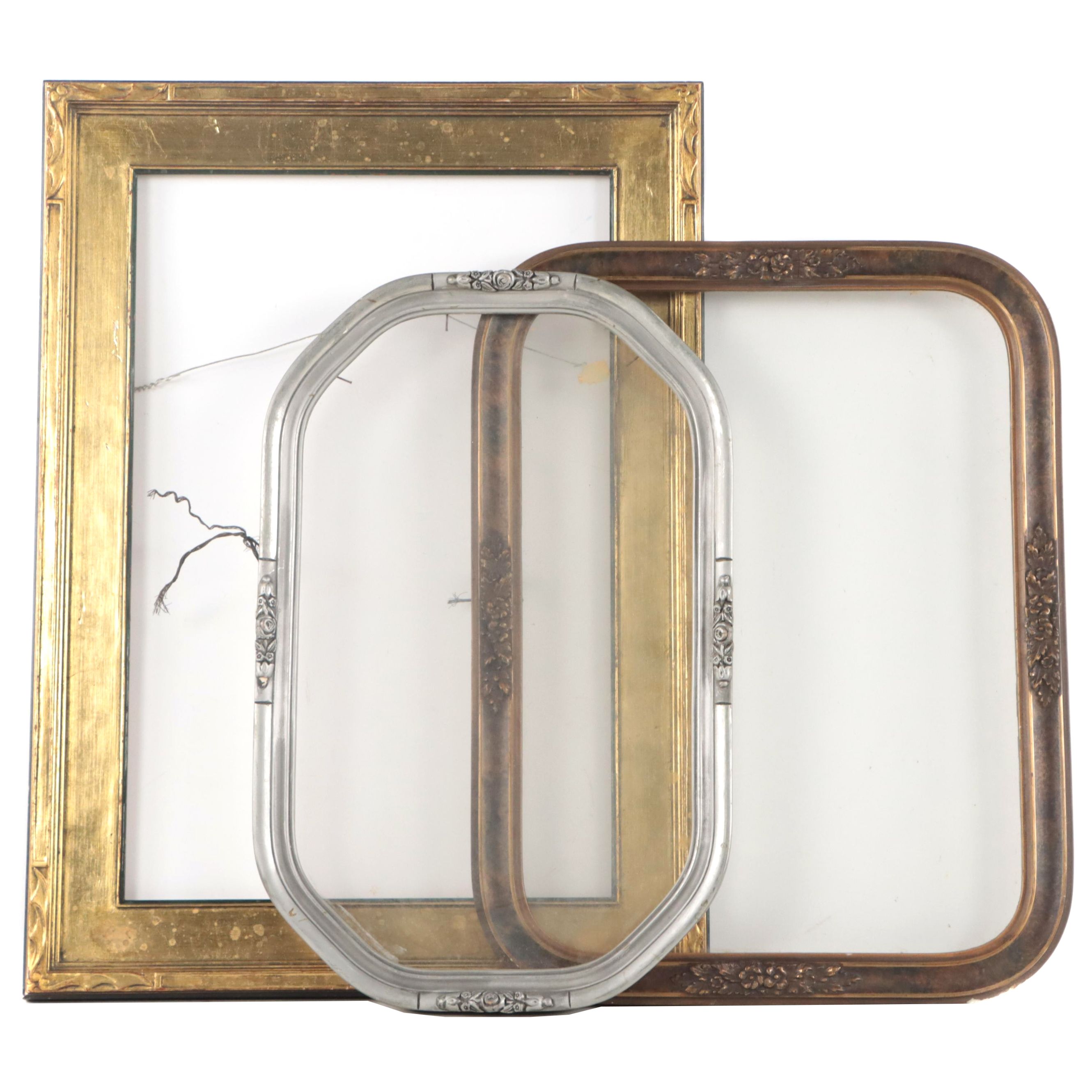 Geometric Painted Wood Frames