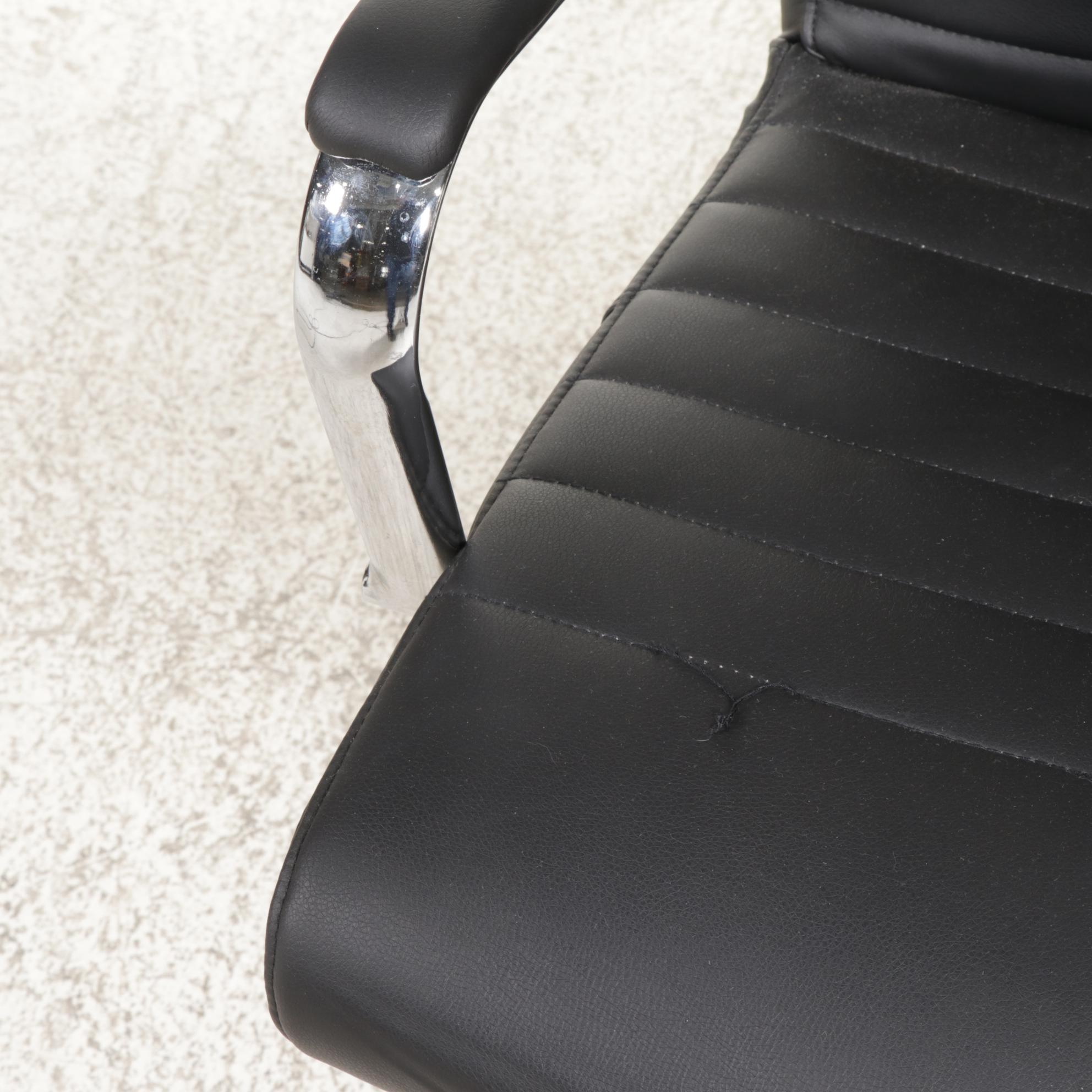 Bestar "Ridgeley" Wood-Grained U-Shaped Desk with Hutch and Two Chairs