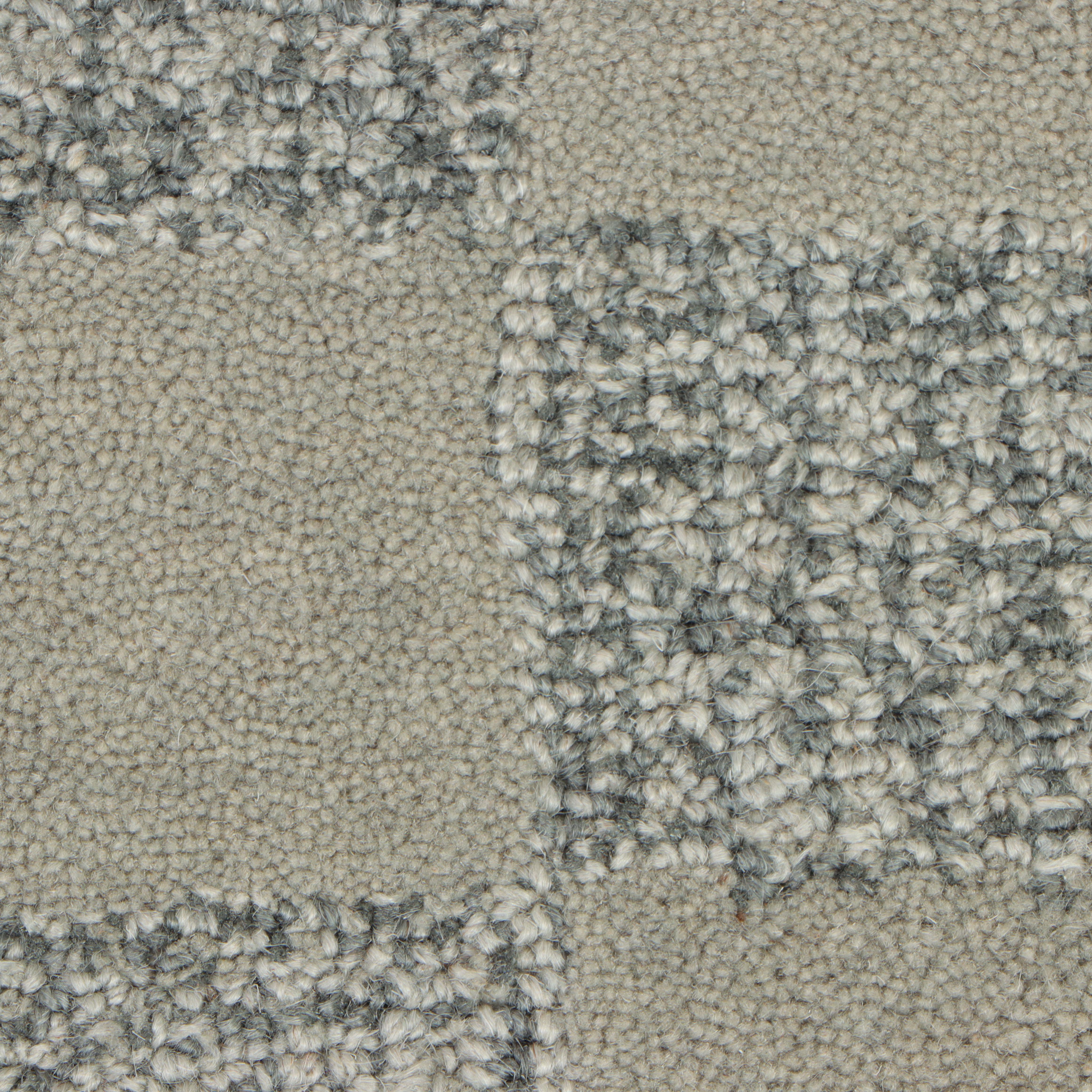 5'1 x 7'9 Hand-Tufted Mixed Technique Area Brickwork Rug