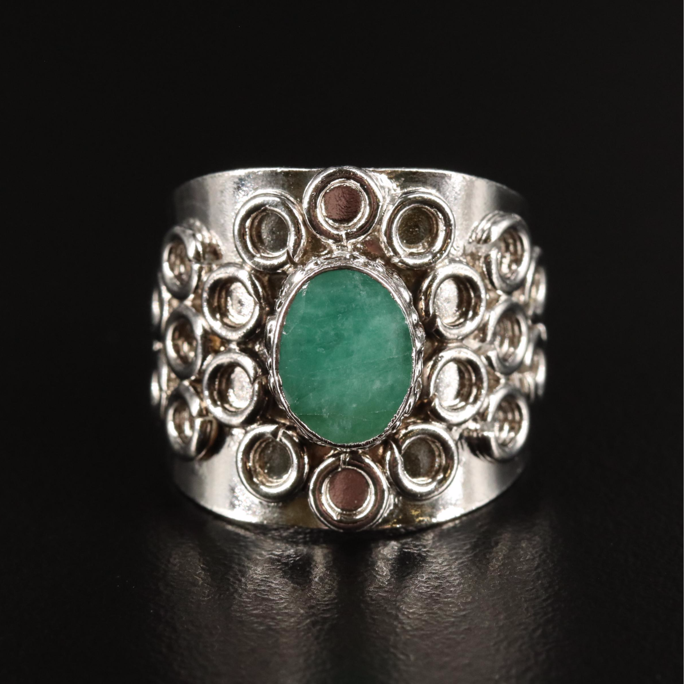 Emerald Tapered Cigar Band