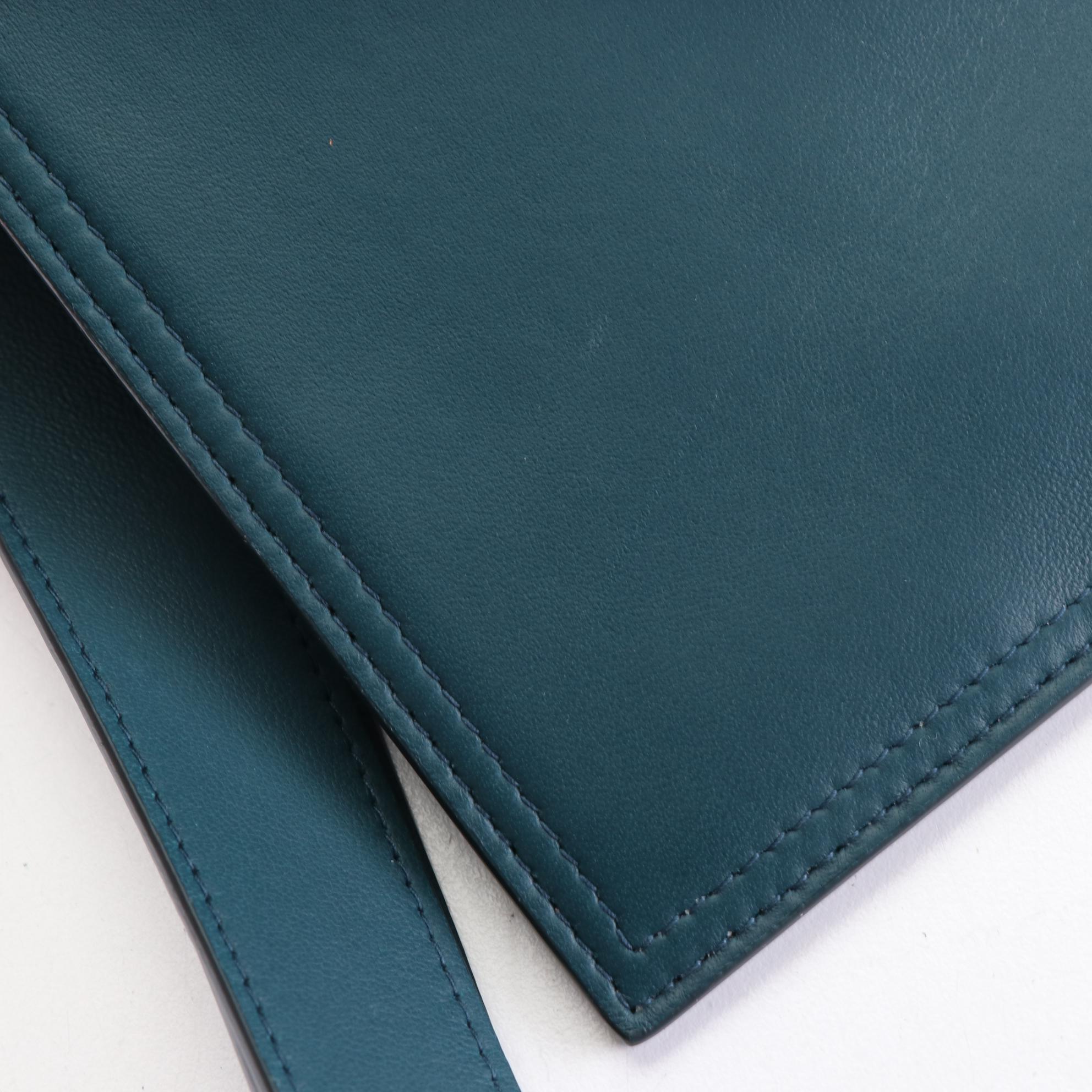 Bottega Veneta Double Cassette Maxi Intrecciato Leather Wristlet