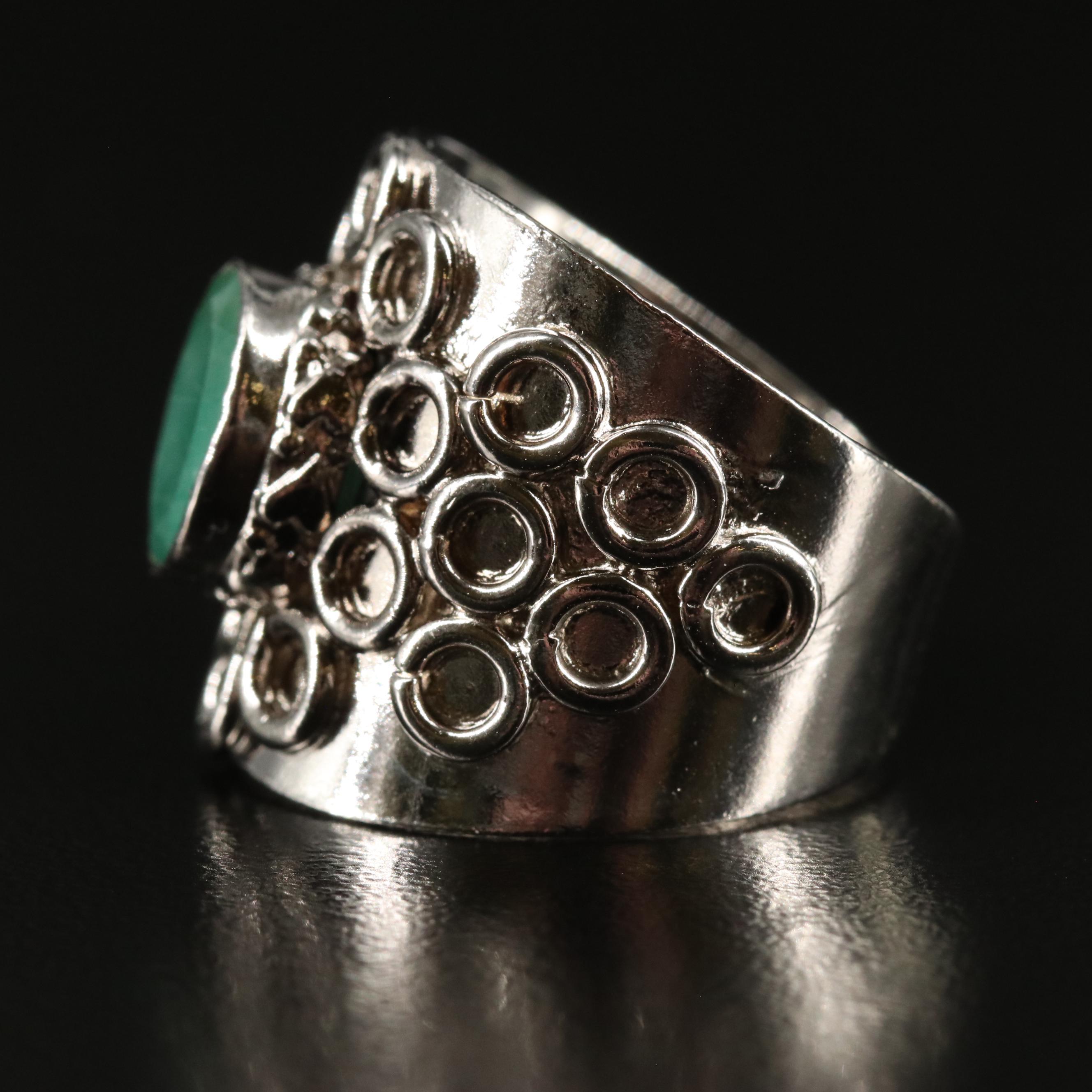 Emerald Tapered Cigar Band